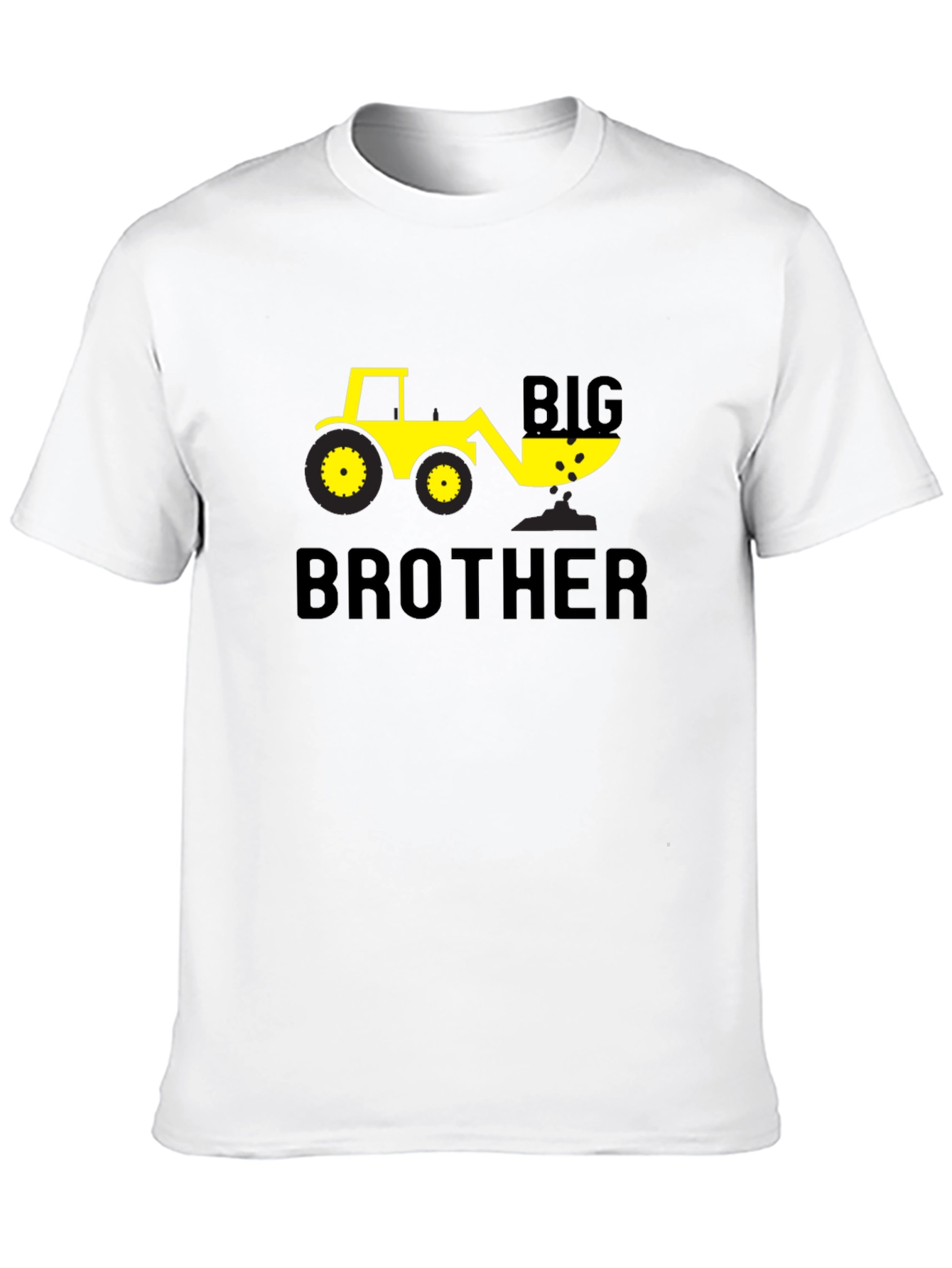 Big Brother Digger T-Shirt - Construction Theme
