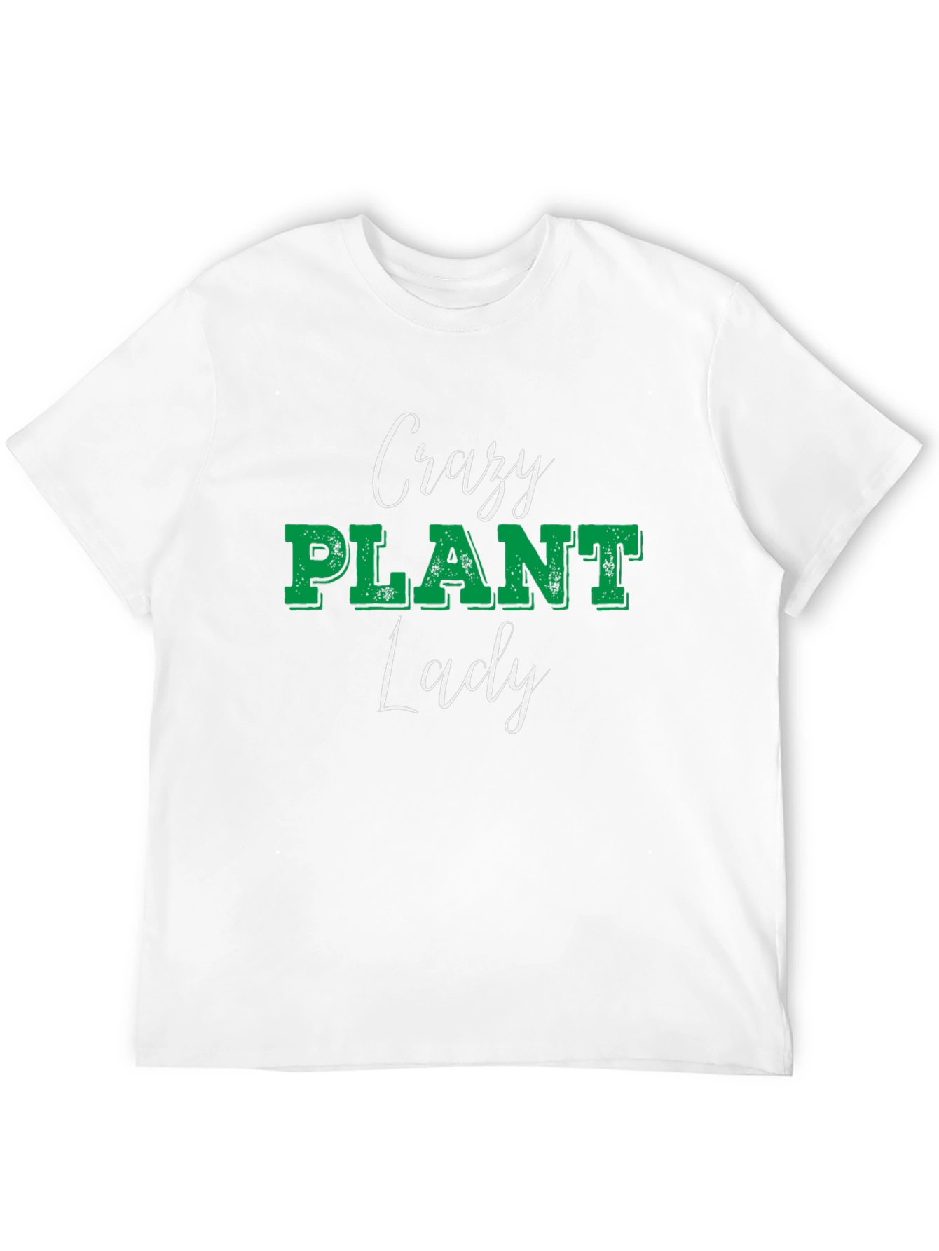Crazy Plant Lady Graphic Tee Black Unisex Shirt