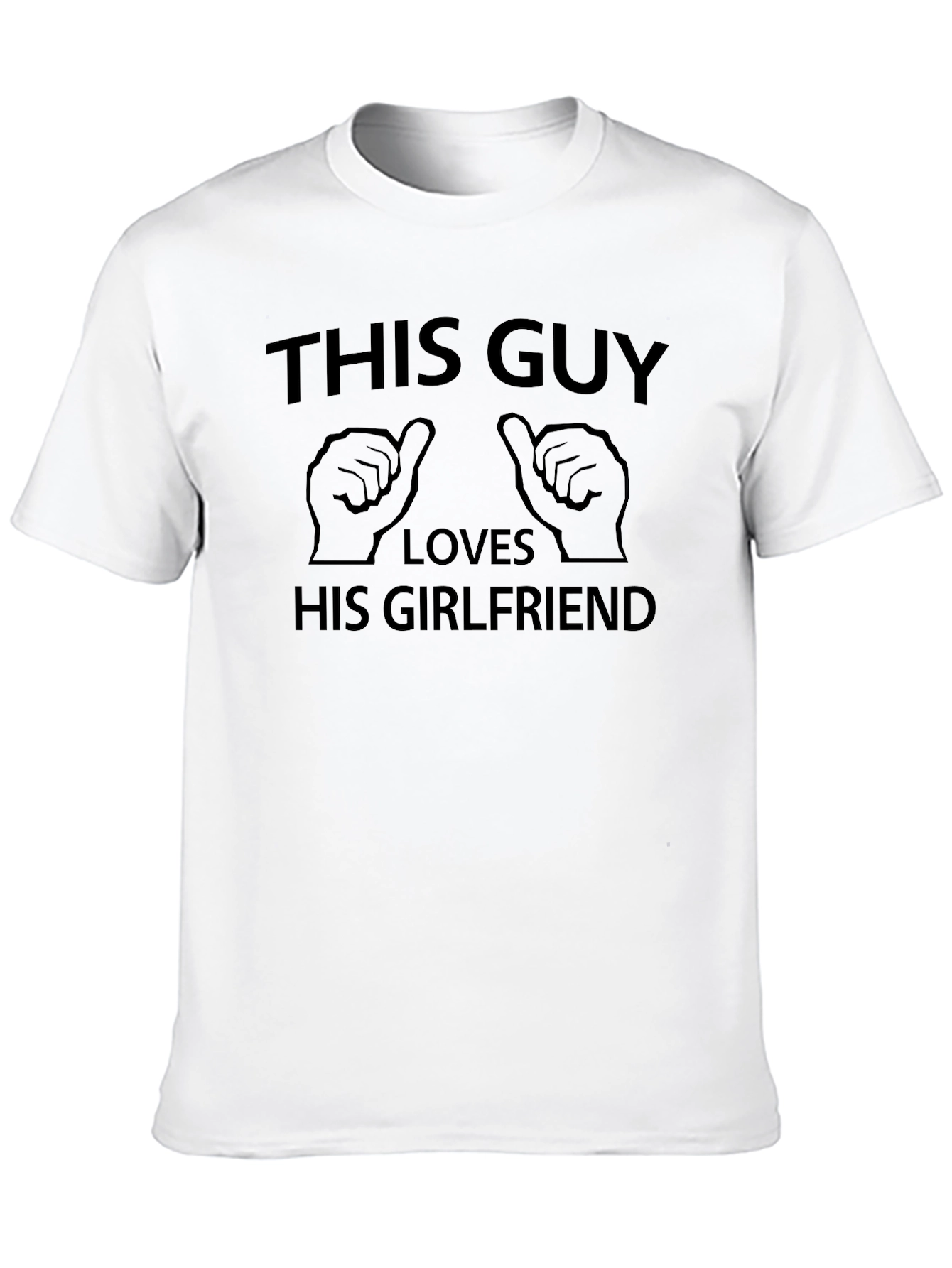 This Guy Loves His Girlfriend T-Shirt