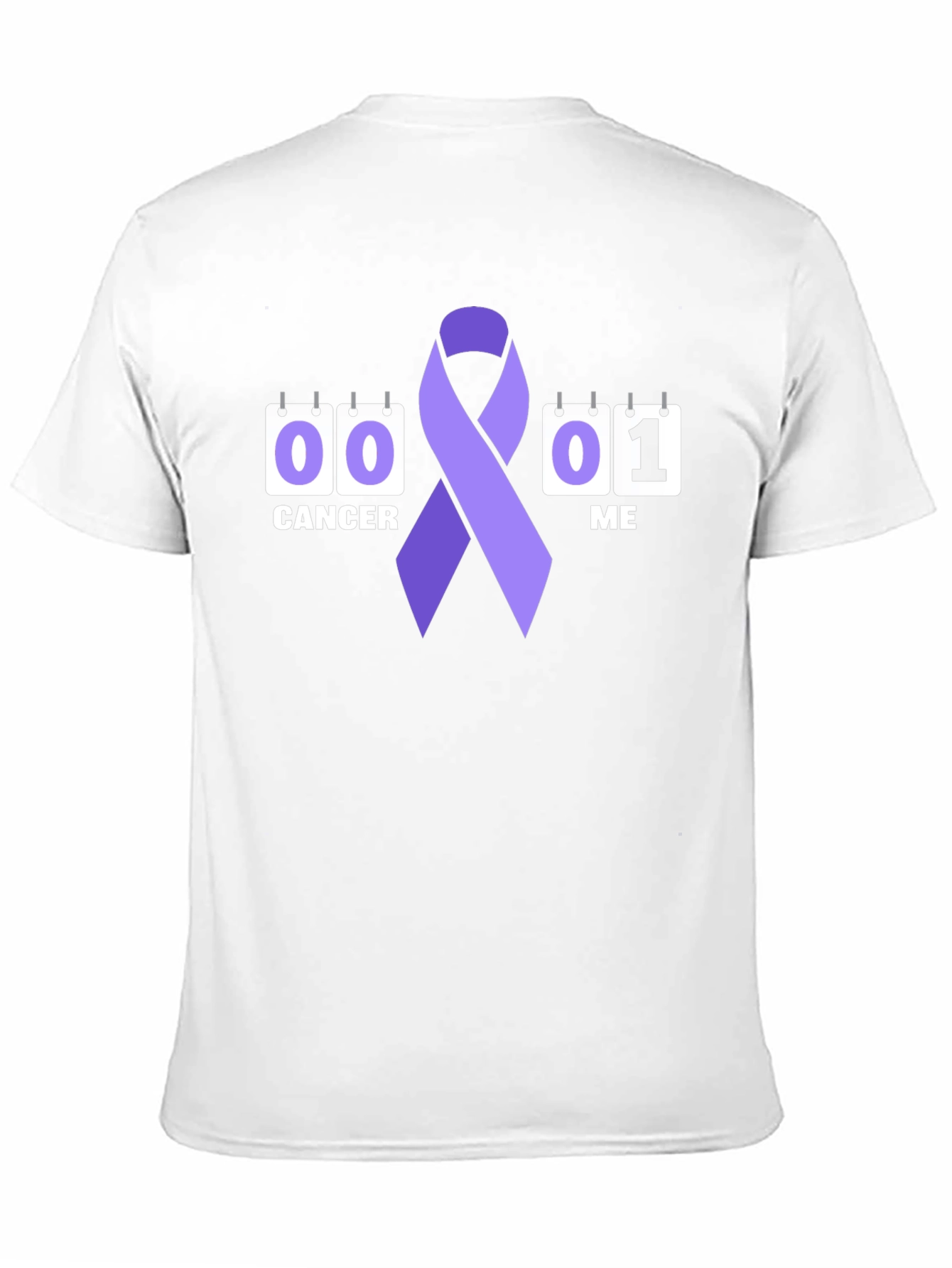 Cancer Awareness Ribbon Graphic T-Shirt