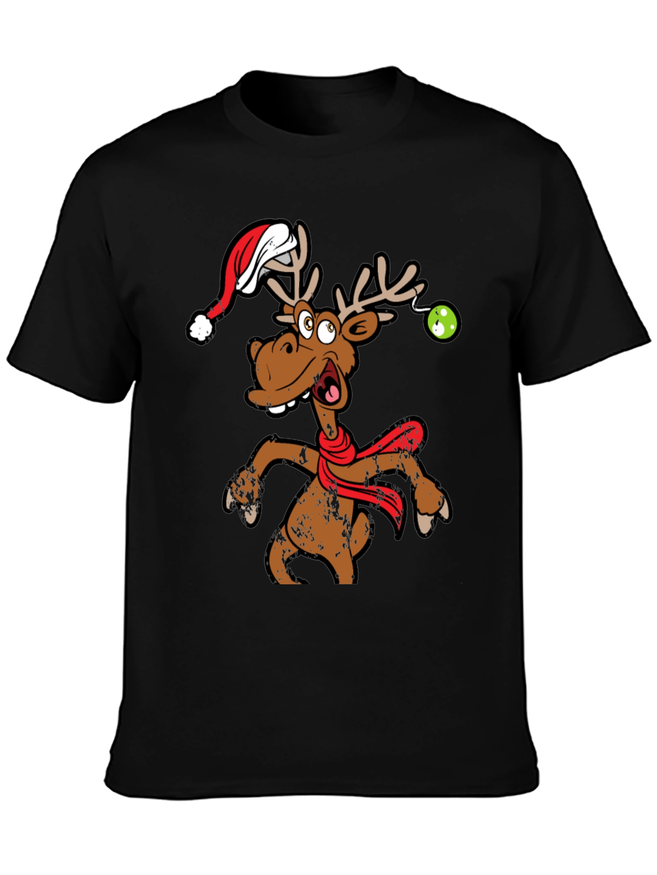 Funny Christmas Moose T-Shirt