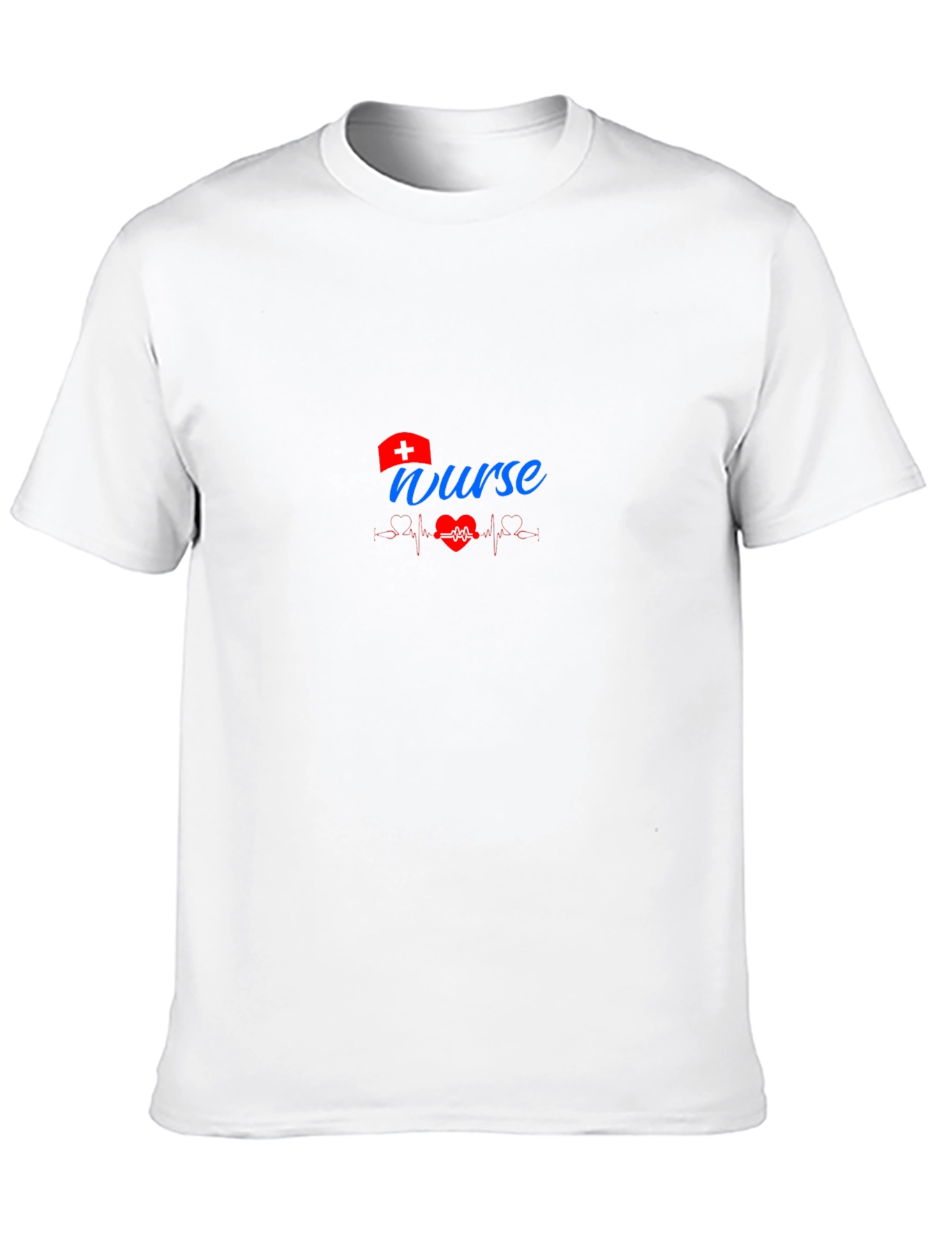 Nurse Heartbeat T-Shirt - Medical Professional Apparel