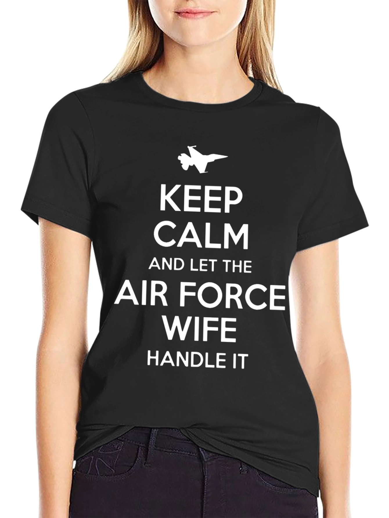 Keep Calm Air Force Wife T-Shirt