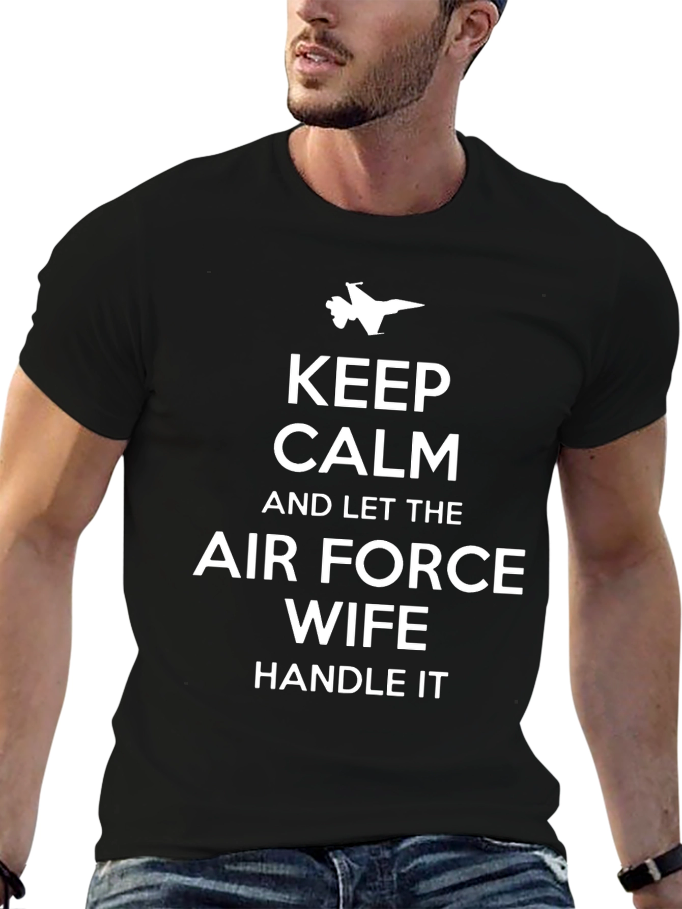Keep Calm Air Force Wife T-Shirt