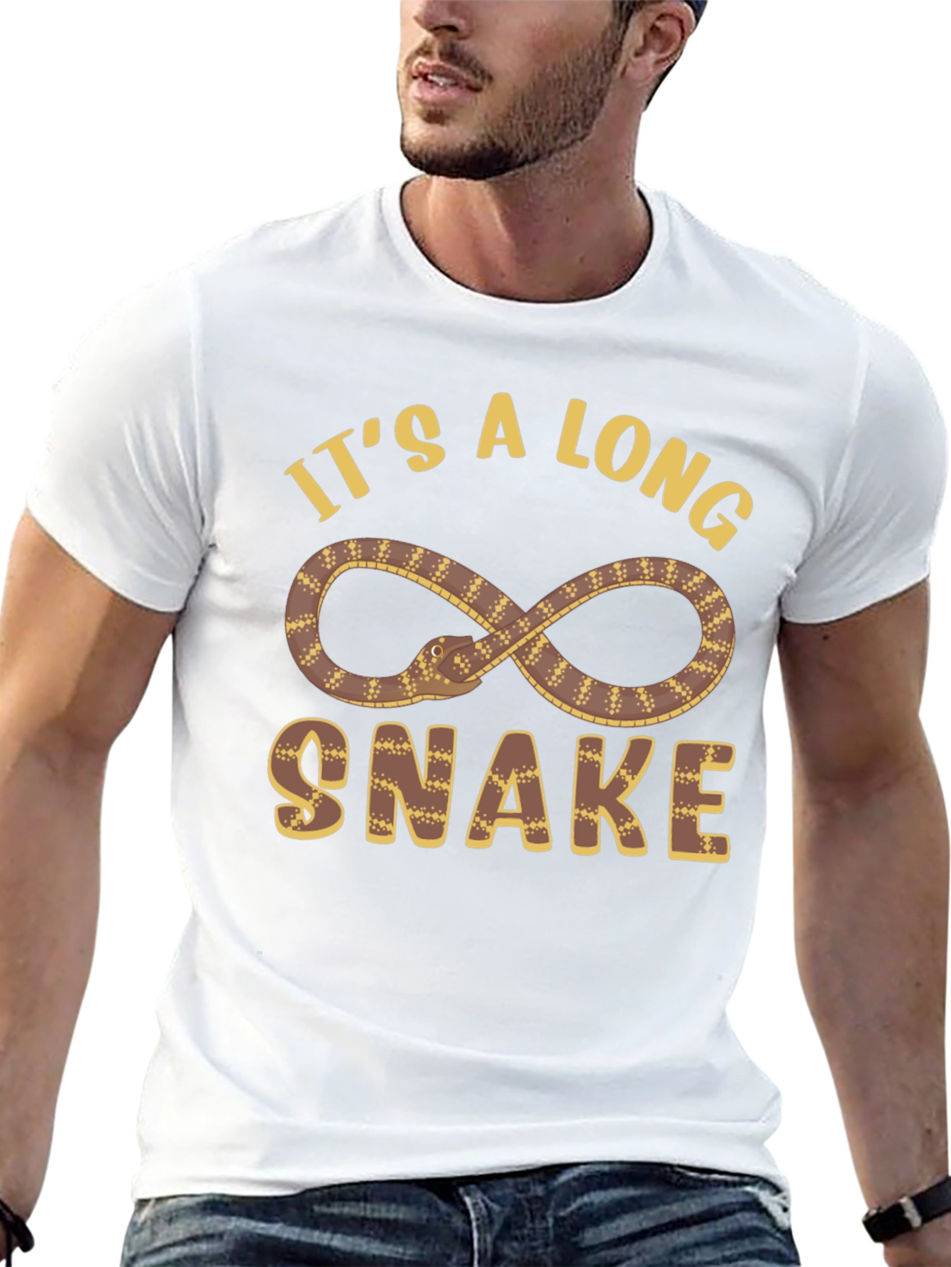 Its a Long Snake T-Shirt - Funny Snake Design