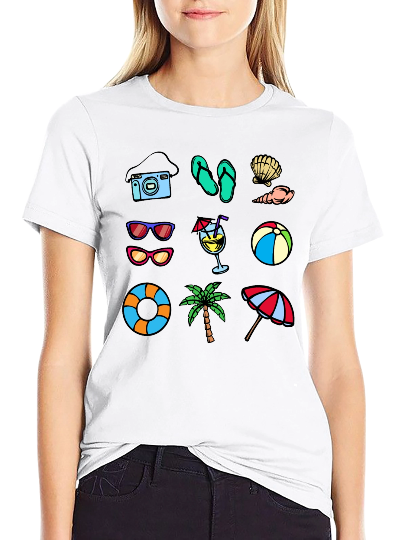 Summer Vacation T-Shirt - Beach Vibes