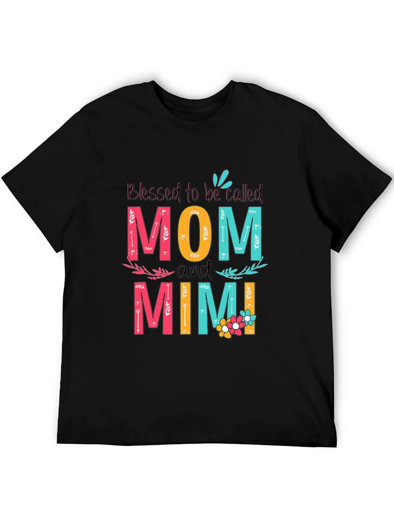 Blessed Mom and Mimi Graphic Tee - Unisex