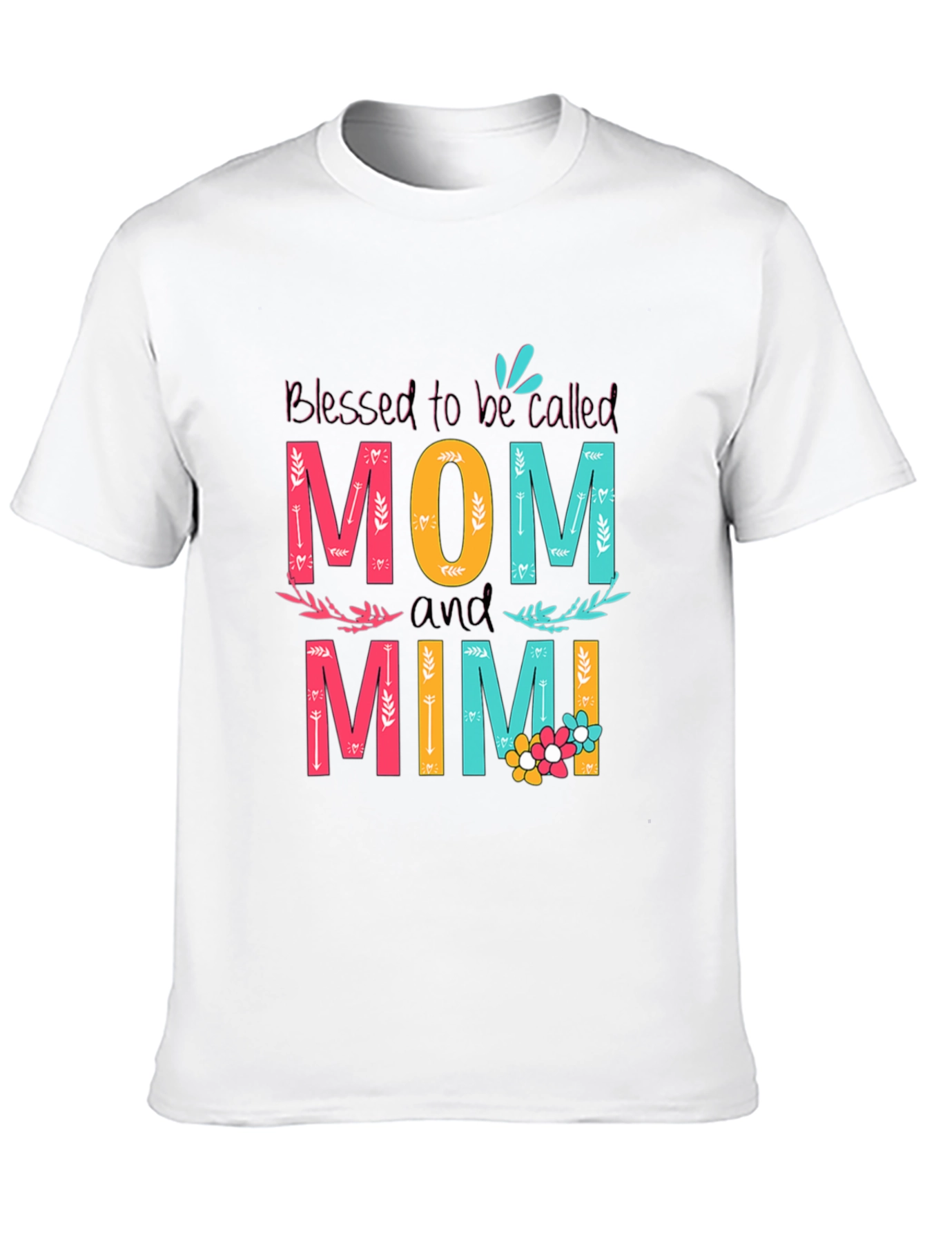 Blessed Mom and Mimi Graphic Tee - Unisex