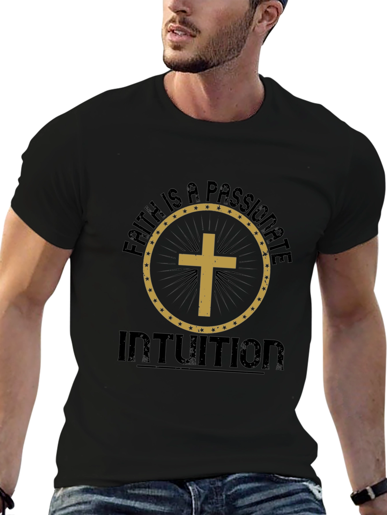 Faith is a Passionate Intuition Graphic Tee