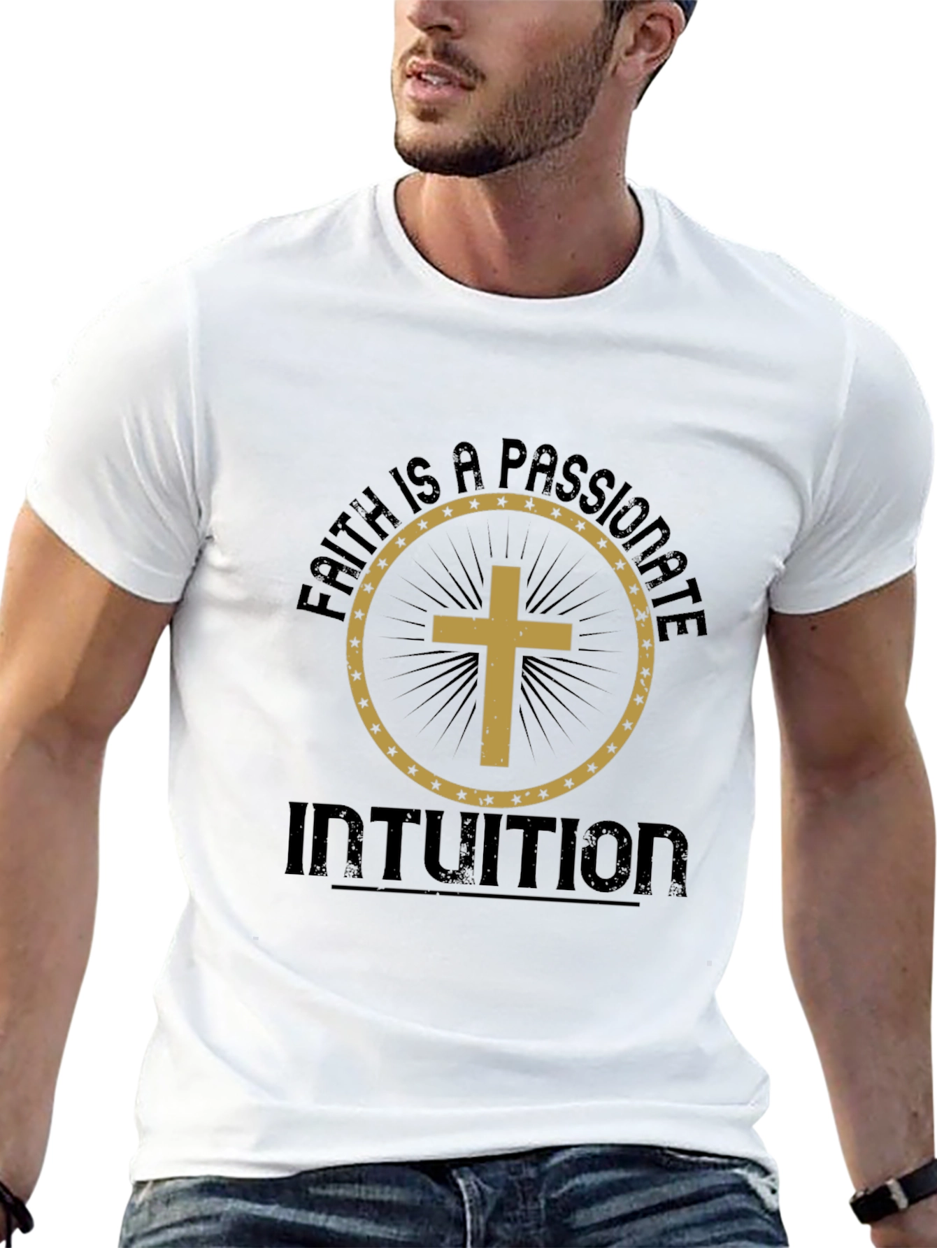 Faith is a Passionate Intuition Graphic Tee