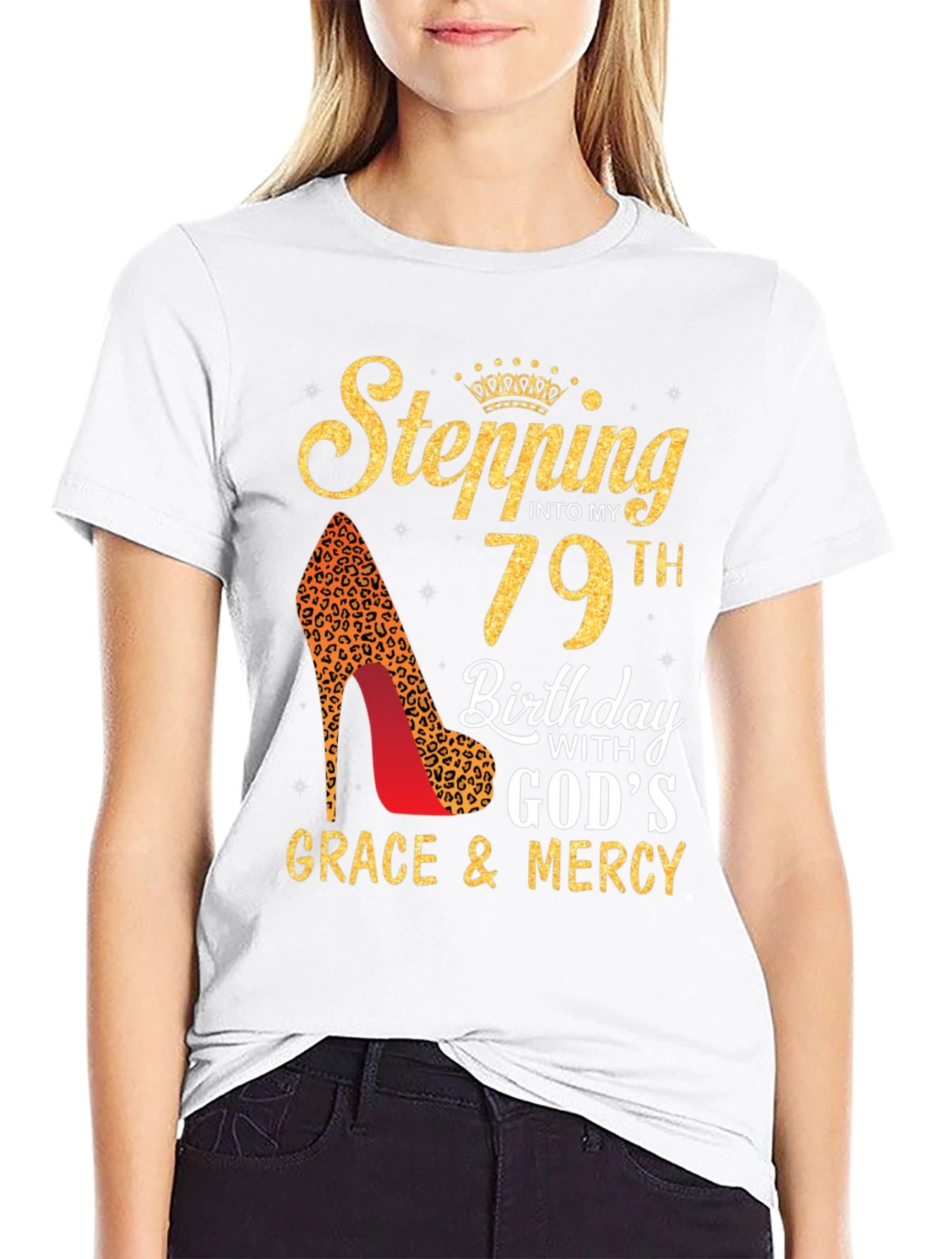 Stepping Into My 79th Birthday T-Shirt