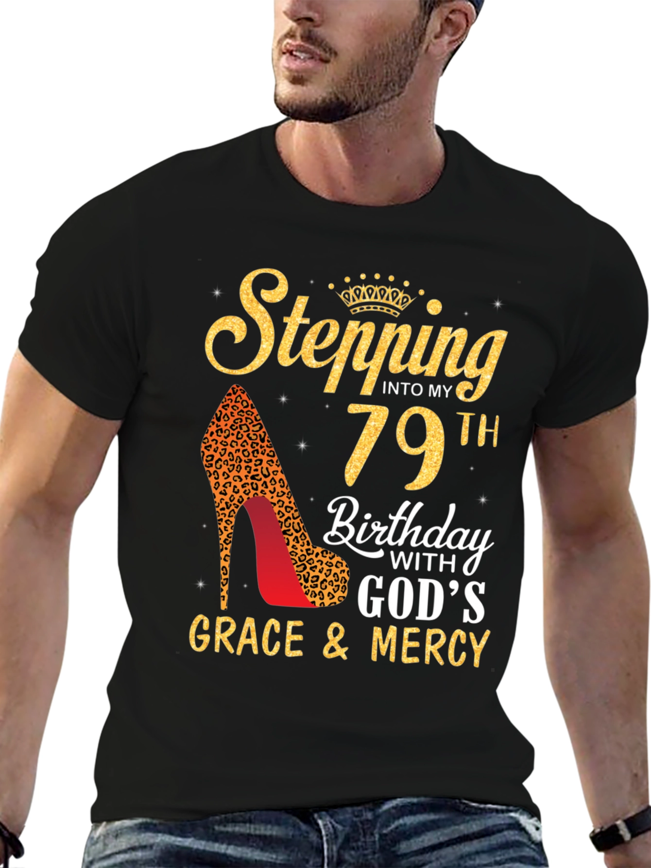 Stepping Into My 79th Birthday T-Shirt