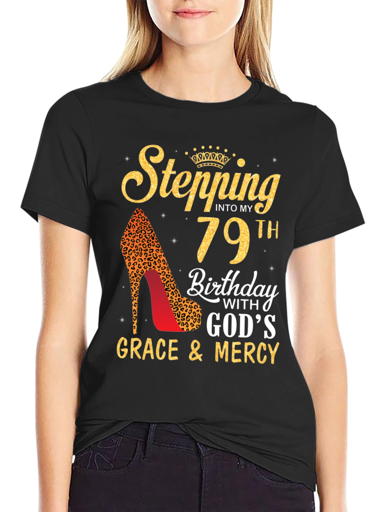 Stepping Into My 79th Birthday T-Shirt