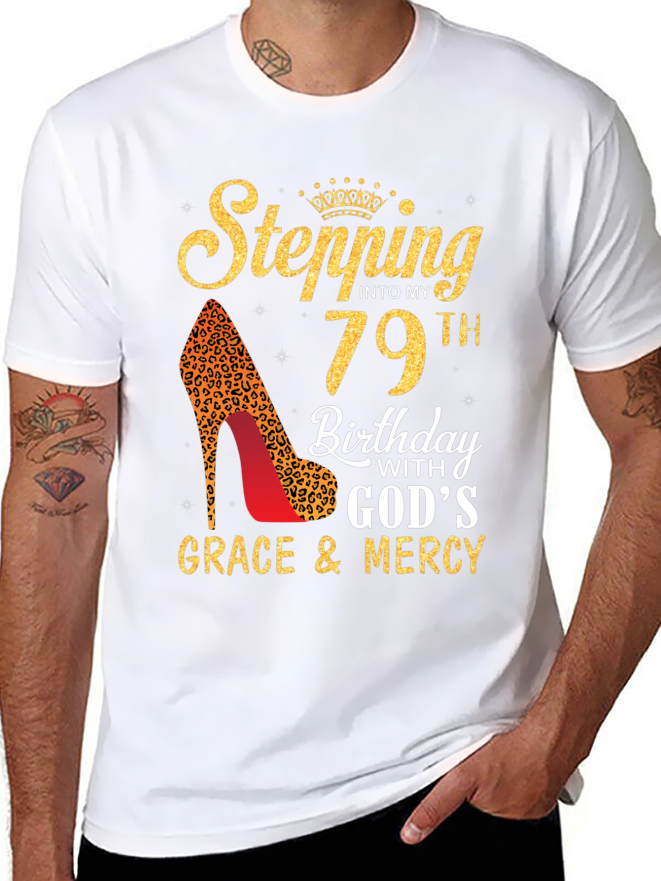 Stepping Into My 79th Birthday T-Shirt