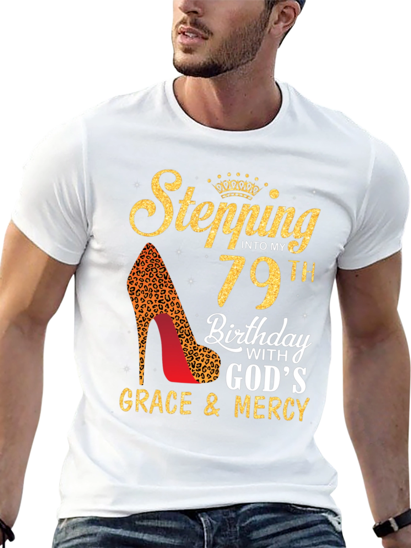 Stepping Into My 79th Birthday T-Shirt