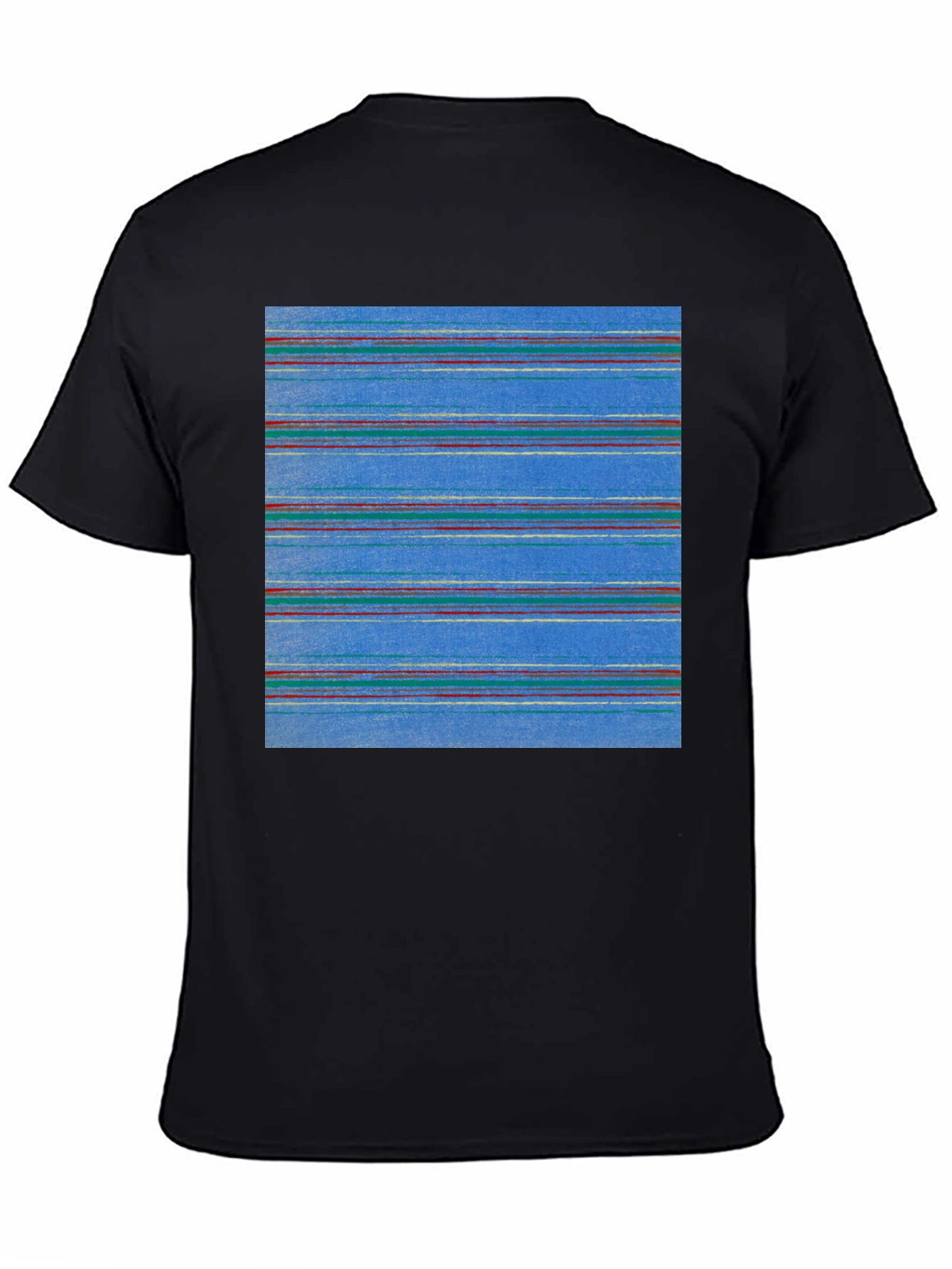 Striped Pattern Tee - Casual Wear