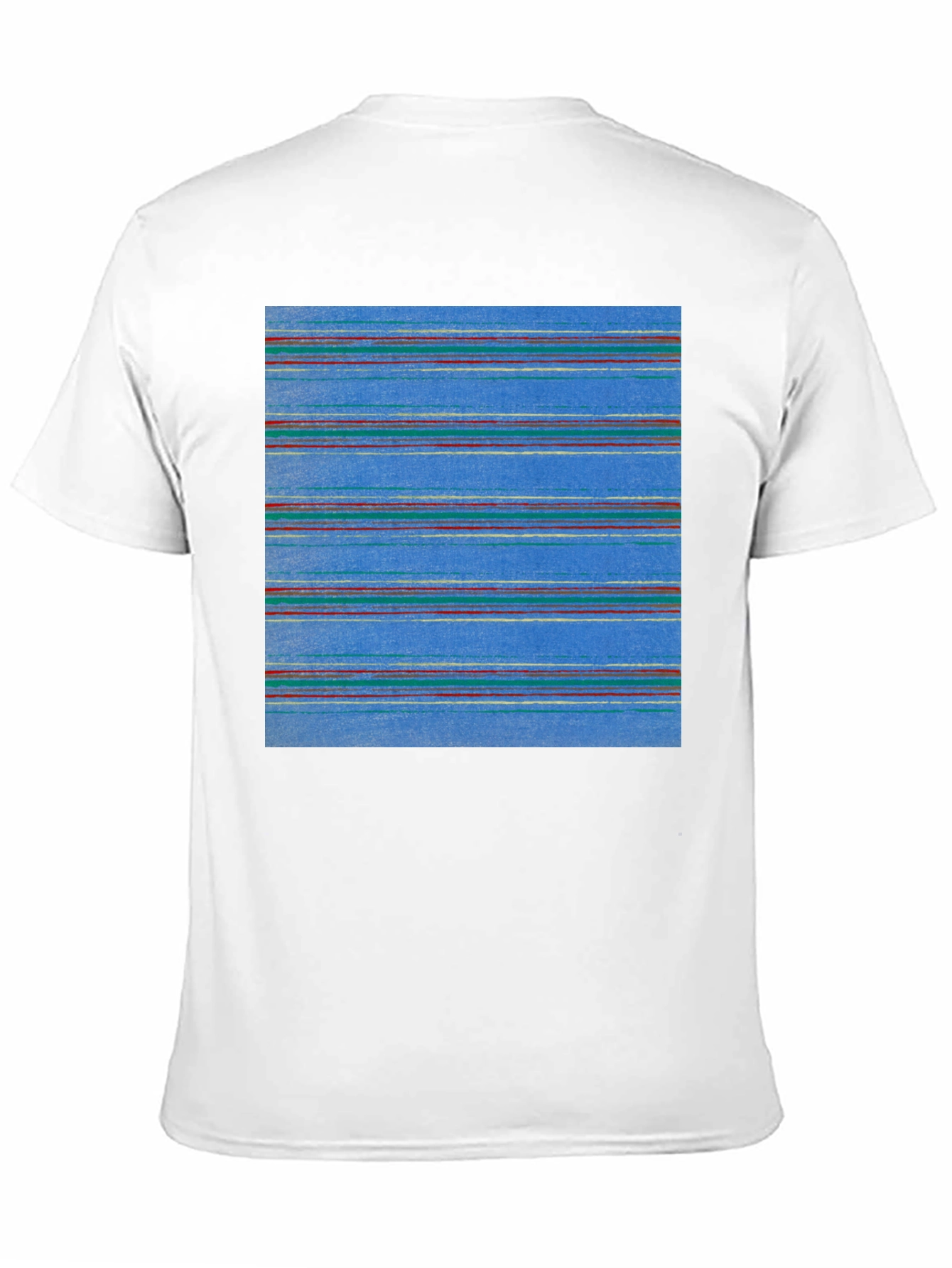 Striped Pattern Tee - Casual Wear