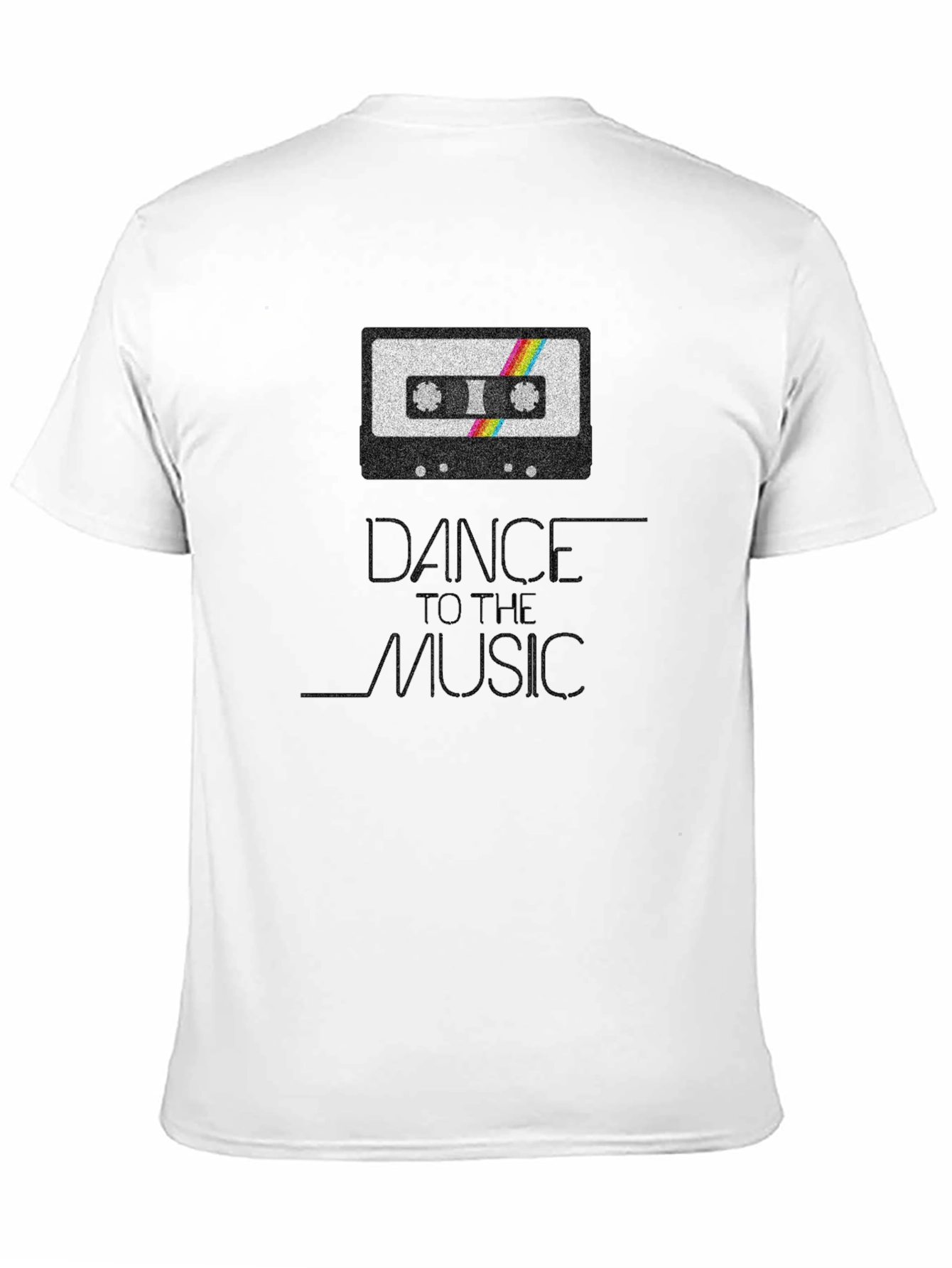 Dance To The Music Retro Cassette Tape T-Shirt