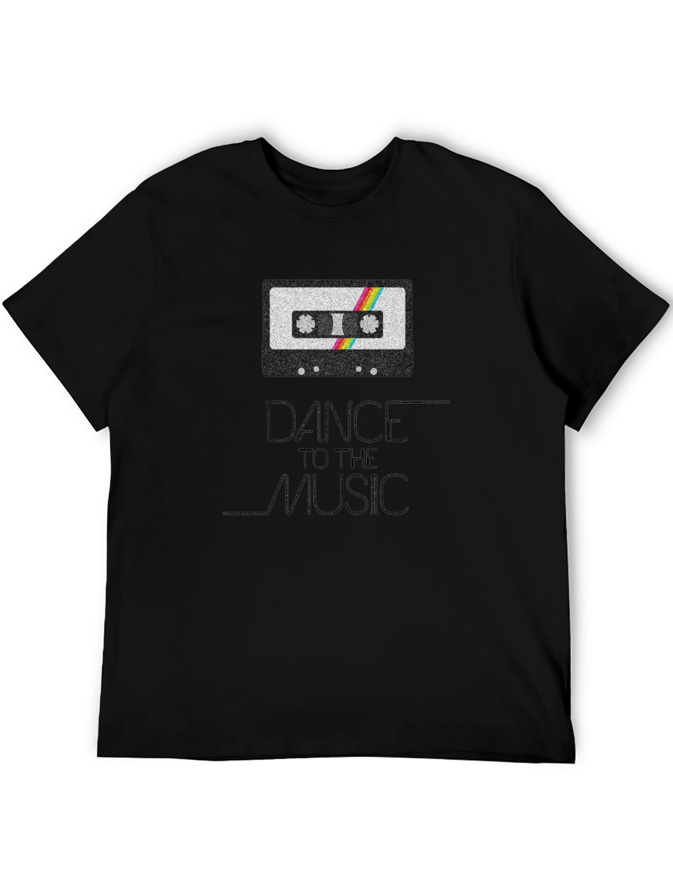 Dance To The Music Retro Cassette Tape T-Shirt