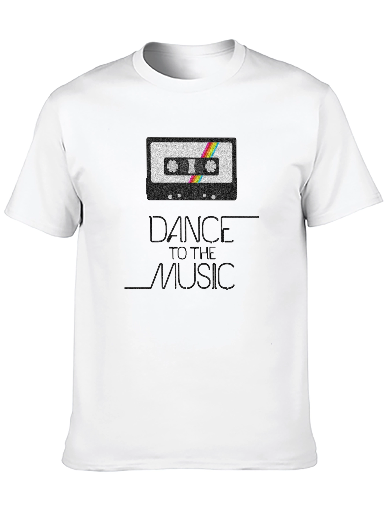 Dance To The Music Retro Cassette Tape T-Shirt