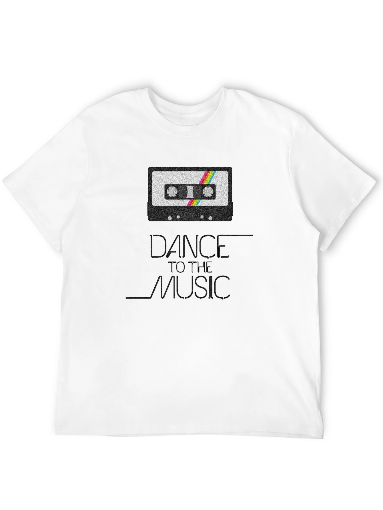 Dance To The Music Retro Cassette Tape T-Shirt