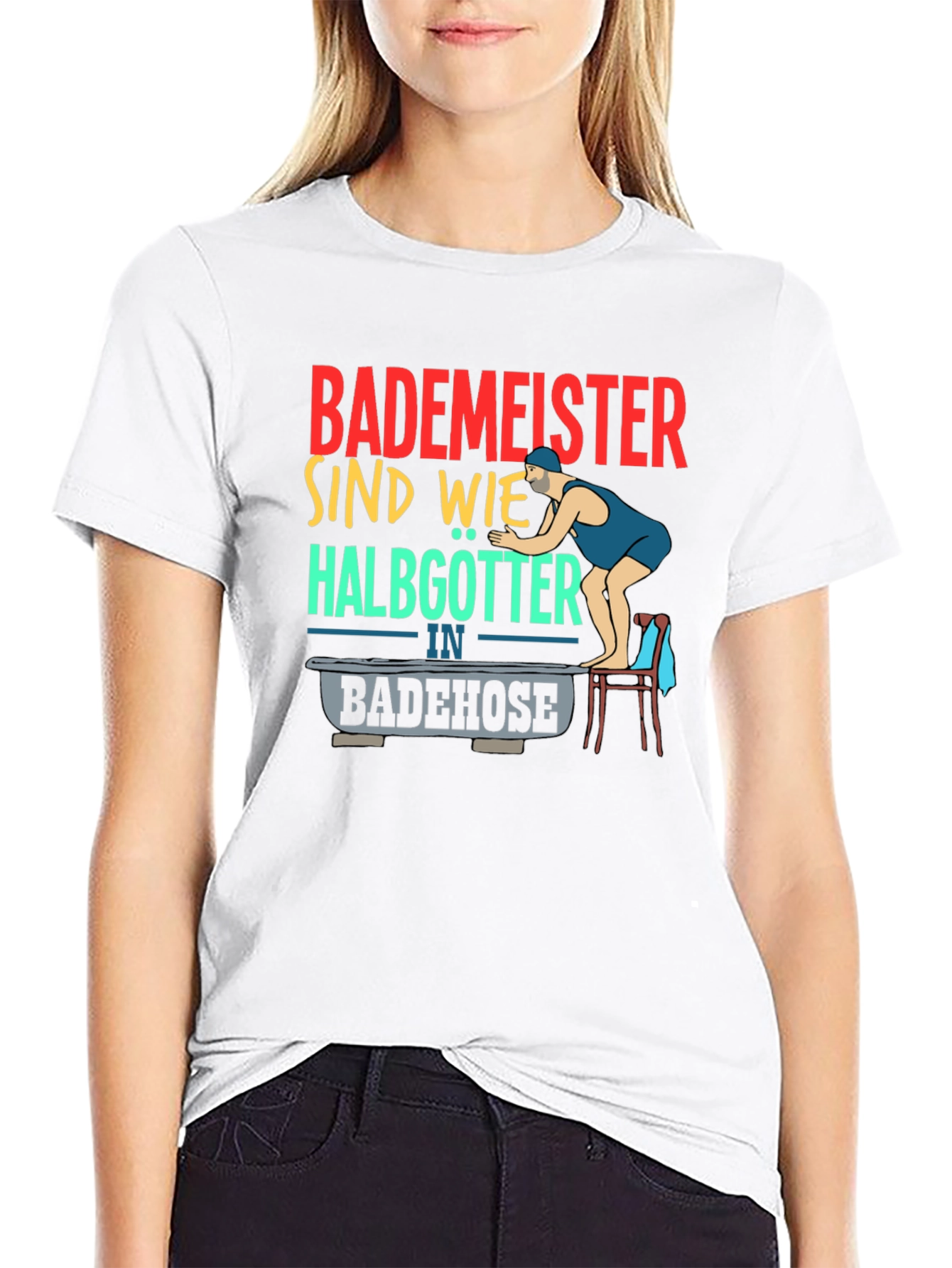 Lifeguard Swim Funny T-Shirt