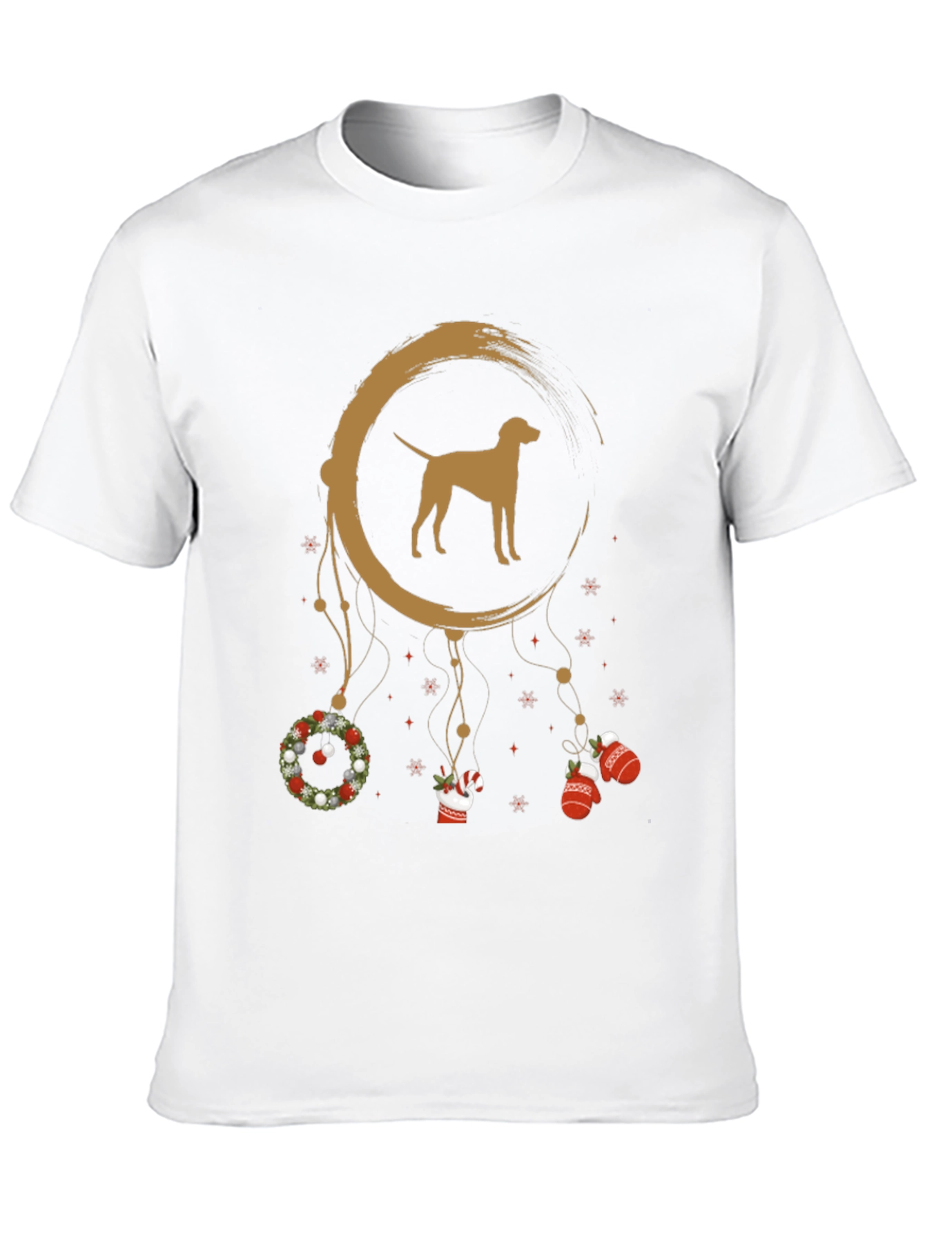 Dog Dreamcatcher Christmas T-Shirt