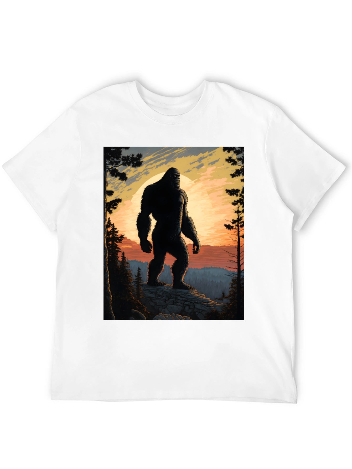 Bigfoot Sunset Tee