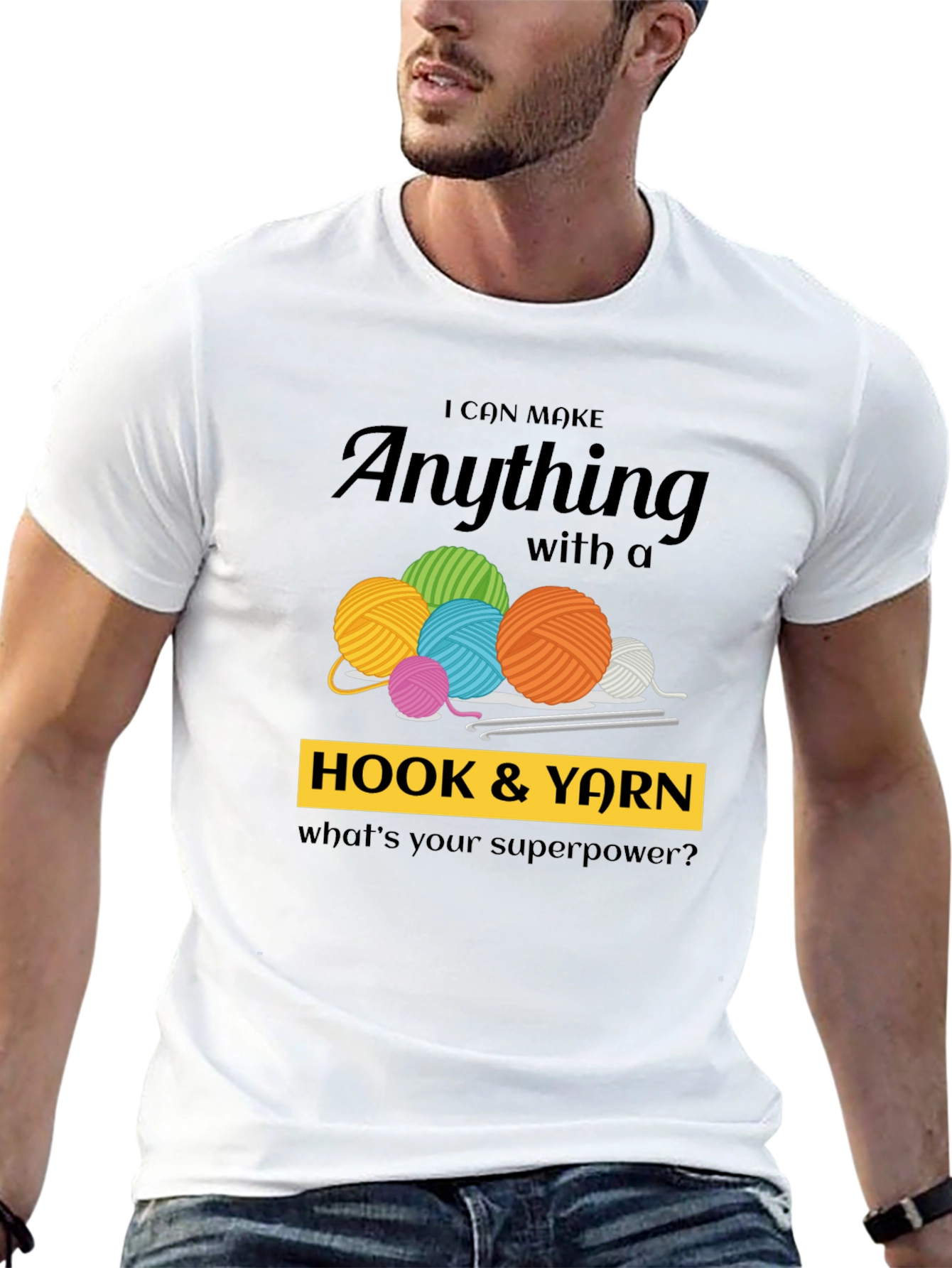 Crochet Superpower T-Shirt