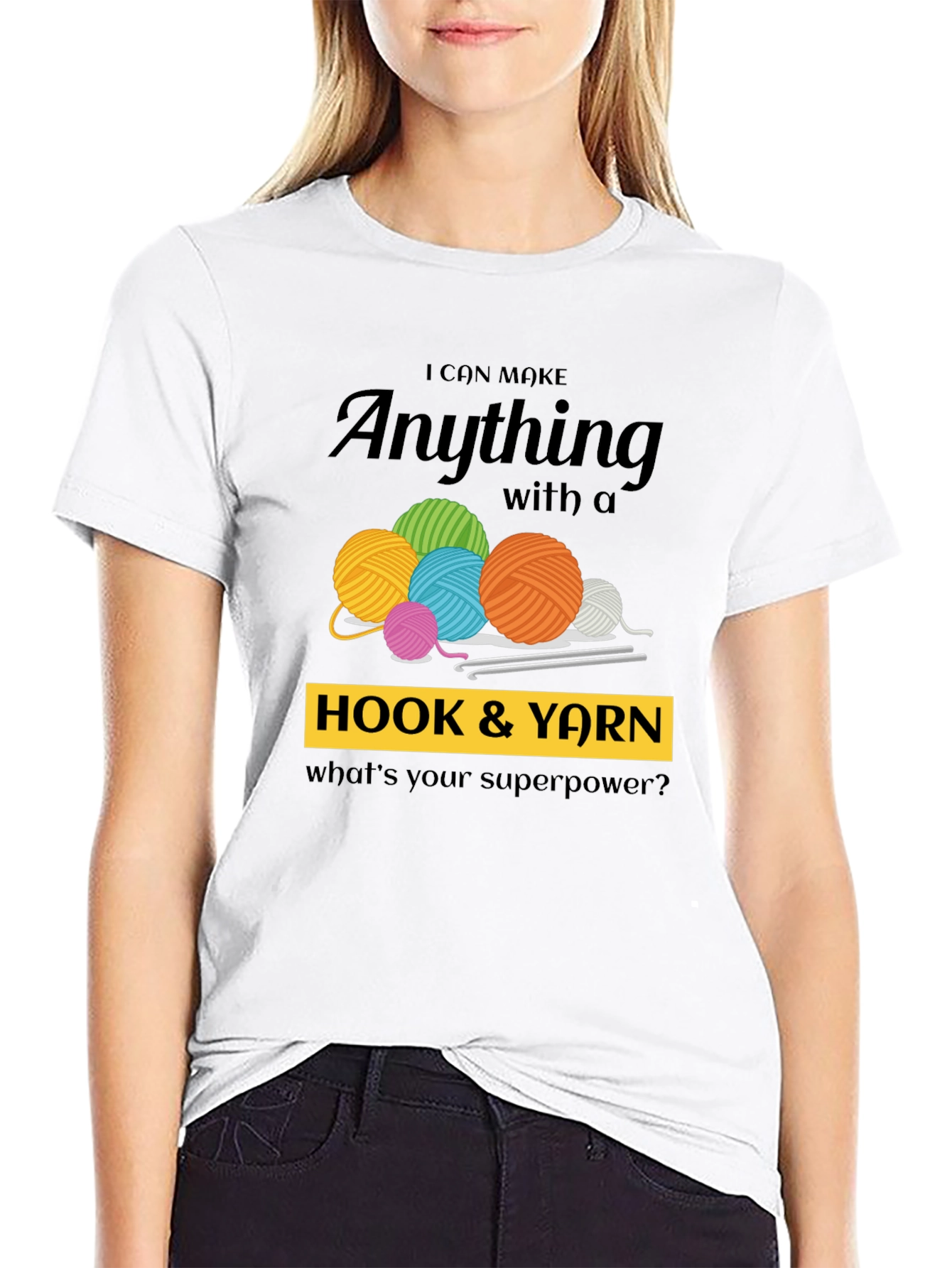 Crochet Superpower T-Shirt