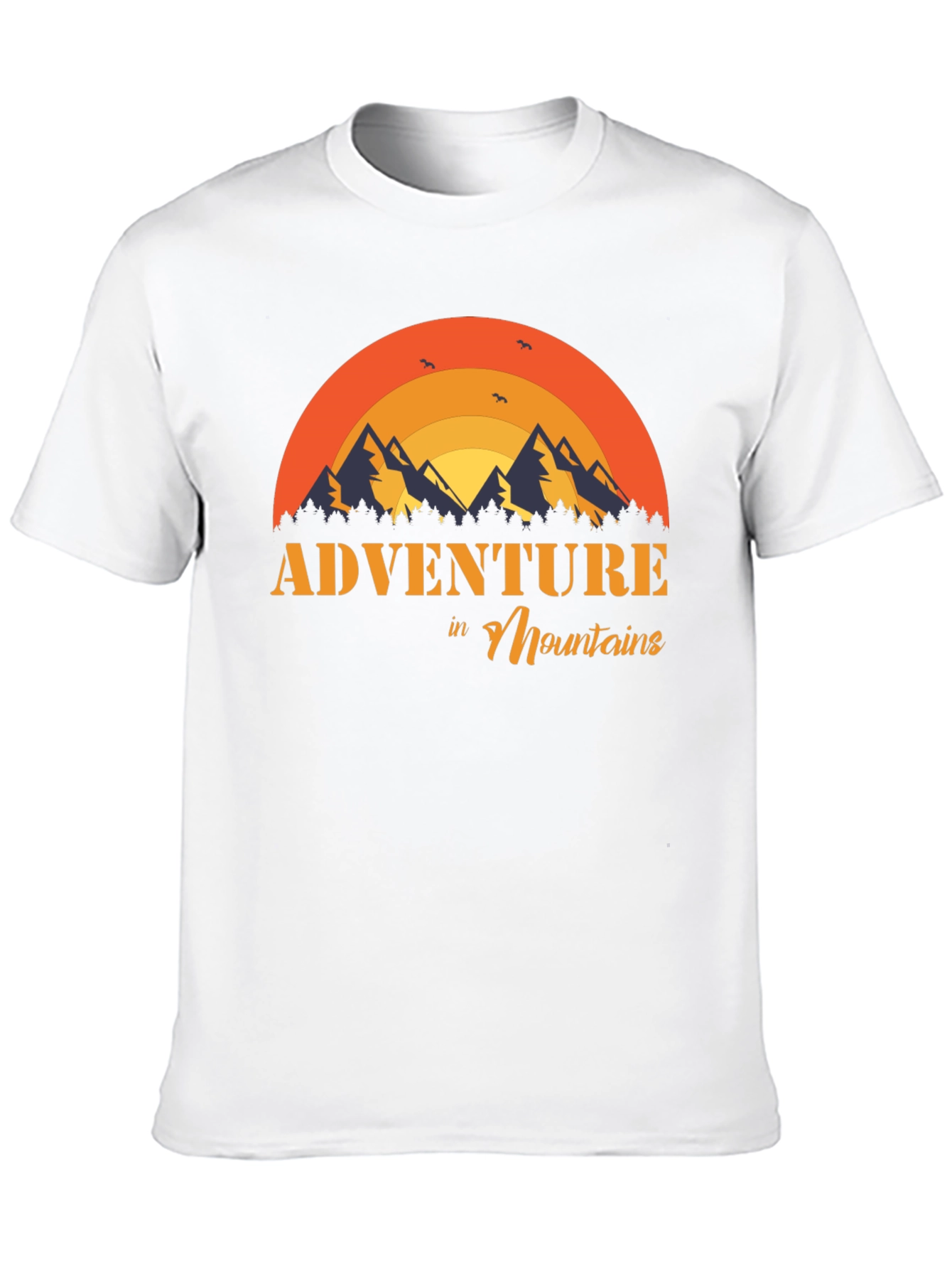 Adventure in Mountains Graphic T-Shirt