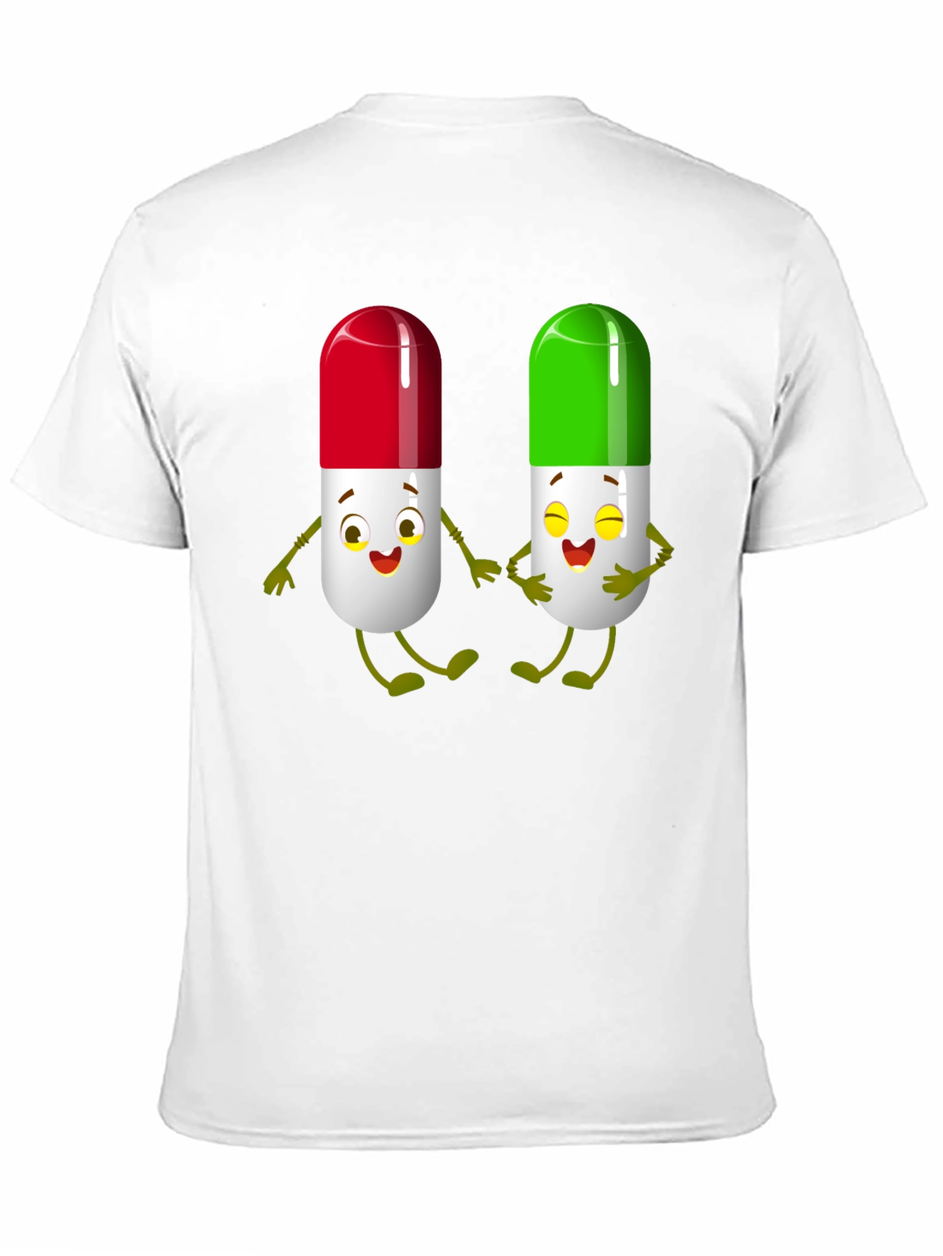 Pill Pals Graphic Tee - Black Cotton T-Shirt