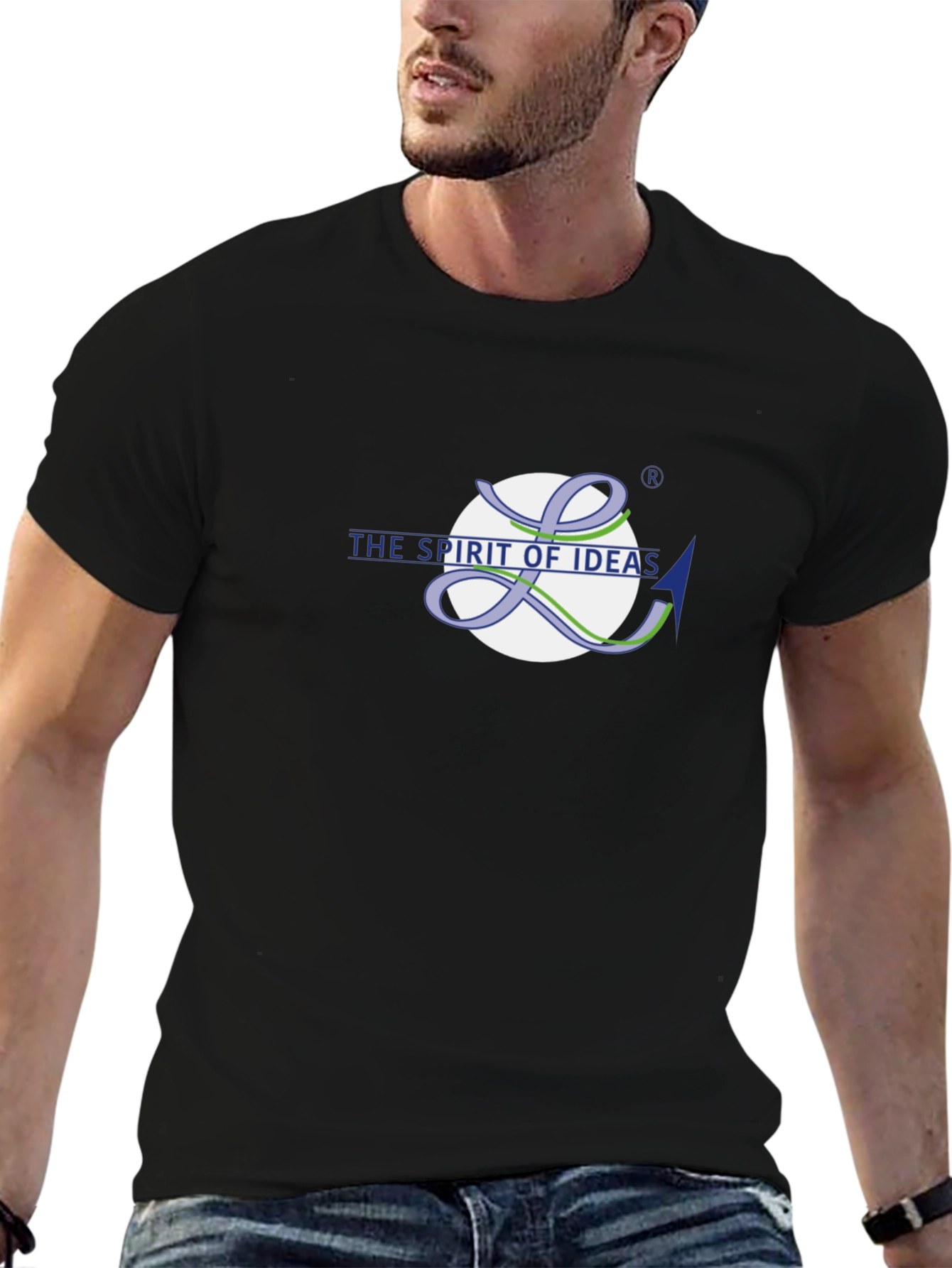 The Spirit of Ideas Black T-Shirt
