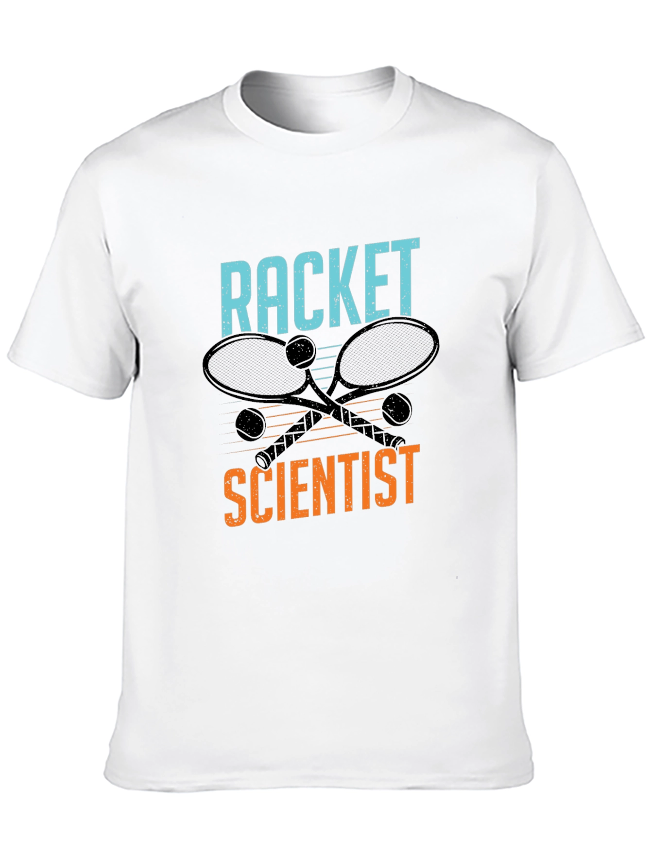 Racket Scientist Graphic Tee - Tennis Lover T-Shirt