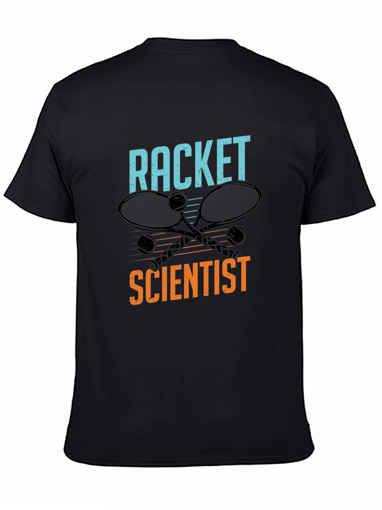 Racket Scientist Graphic Tee - Tennis Lover T-Shirt
