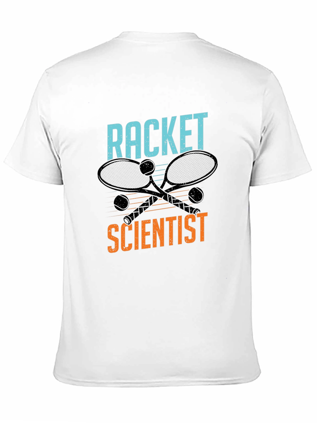Racket Scientist Graphic Tee - Tennis Lover T-Shirt