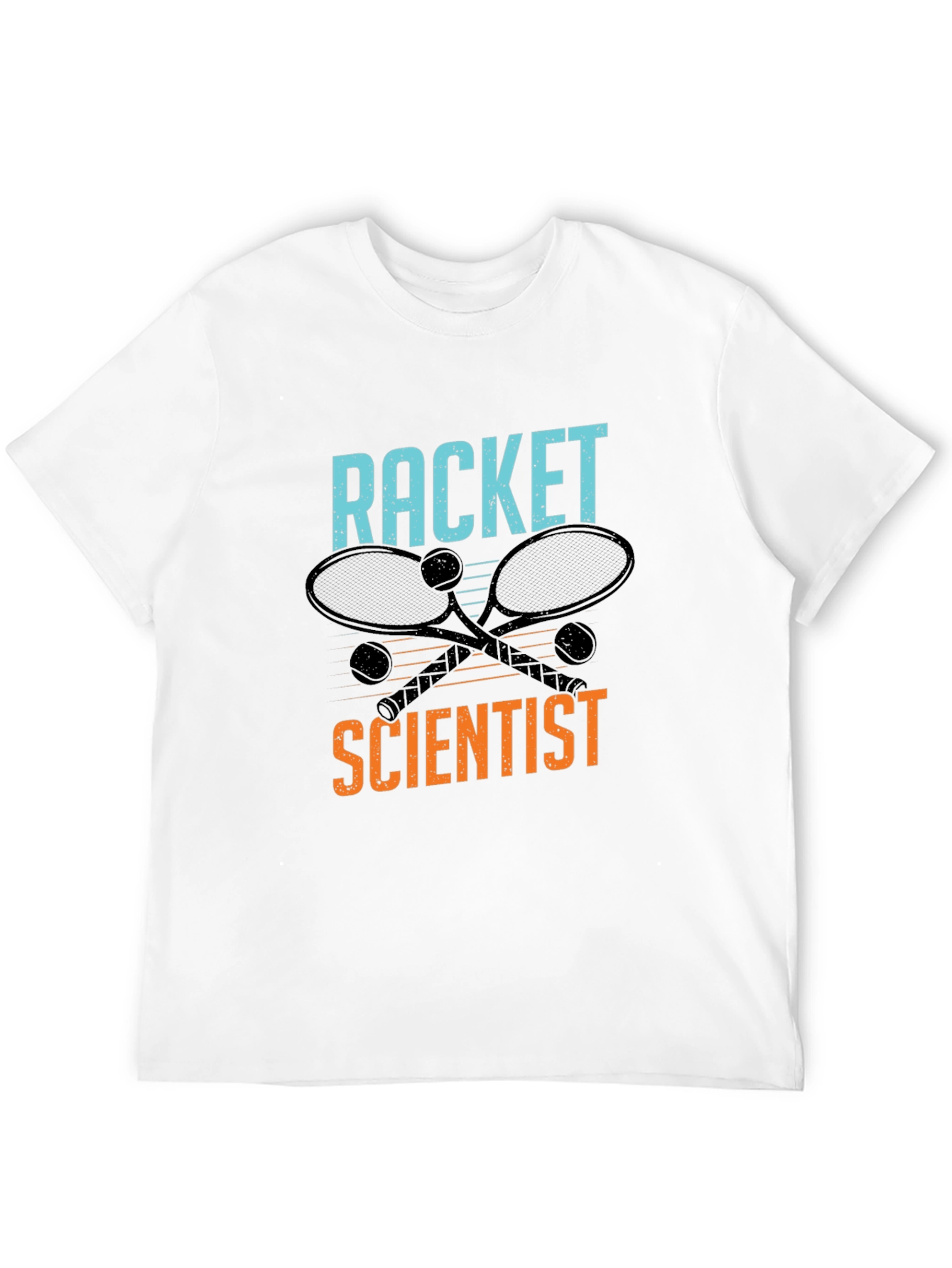 Racket Scientist Graphic Tee - Tennis Lover T-Shirt