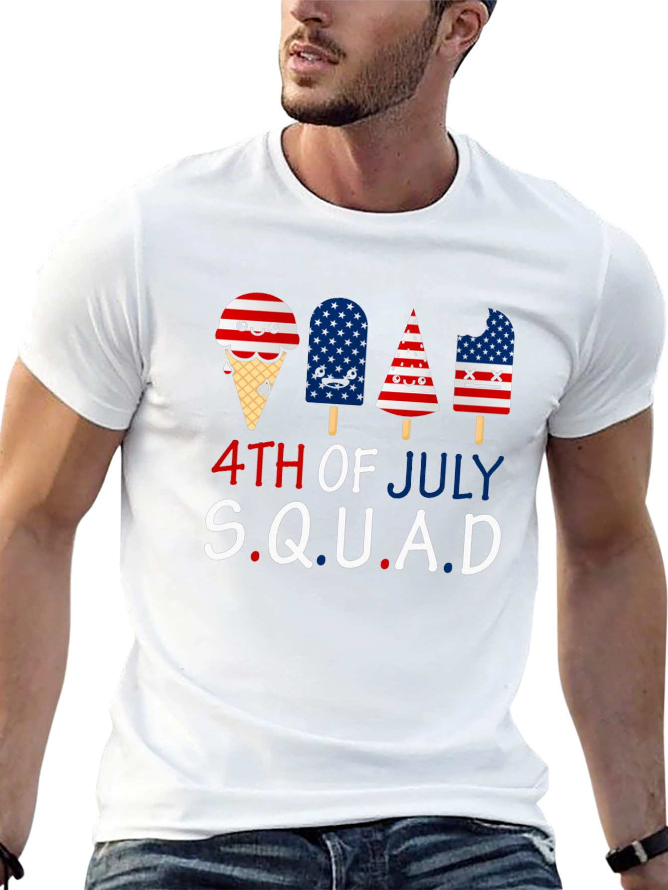 4th of July Squad Patriotic T-Shirt