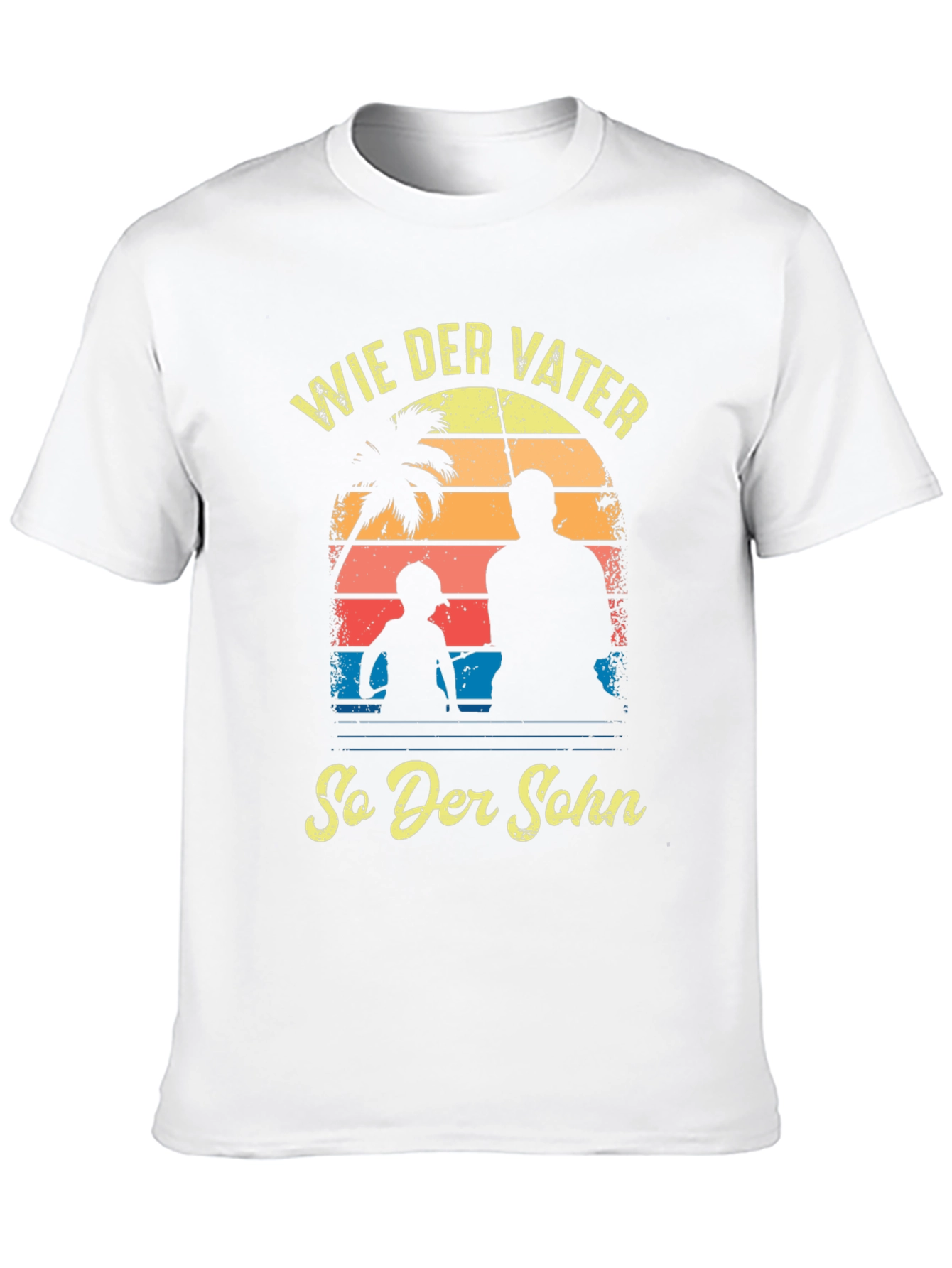 Wie Der Vater So Der Sohn Black T-Shirt