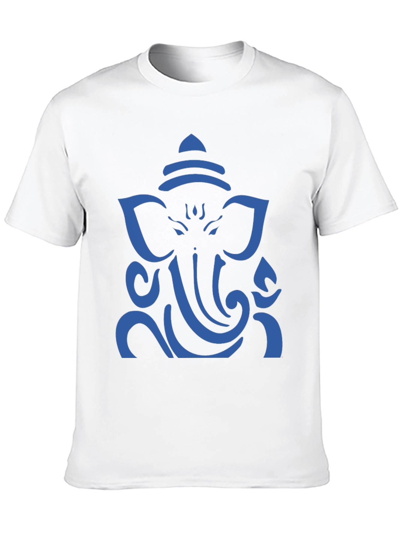 Ganesh Graphic T-Shirt - Black Cotton Blend Tee