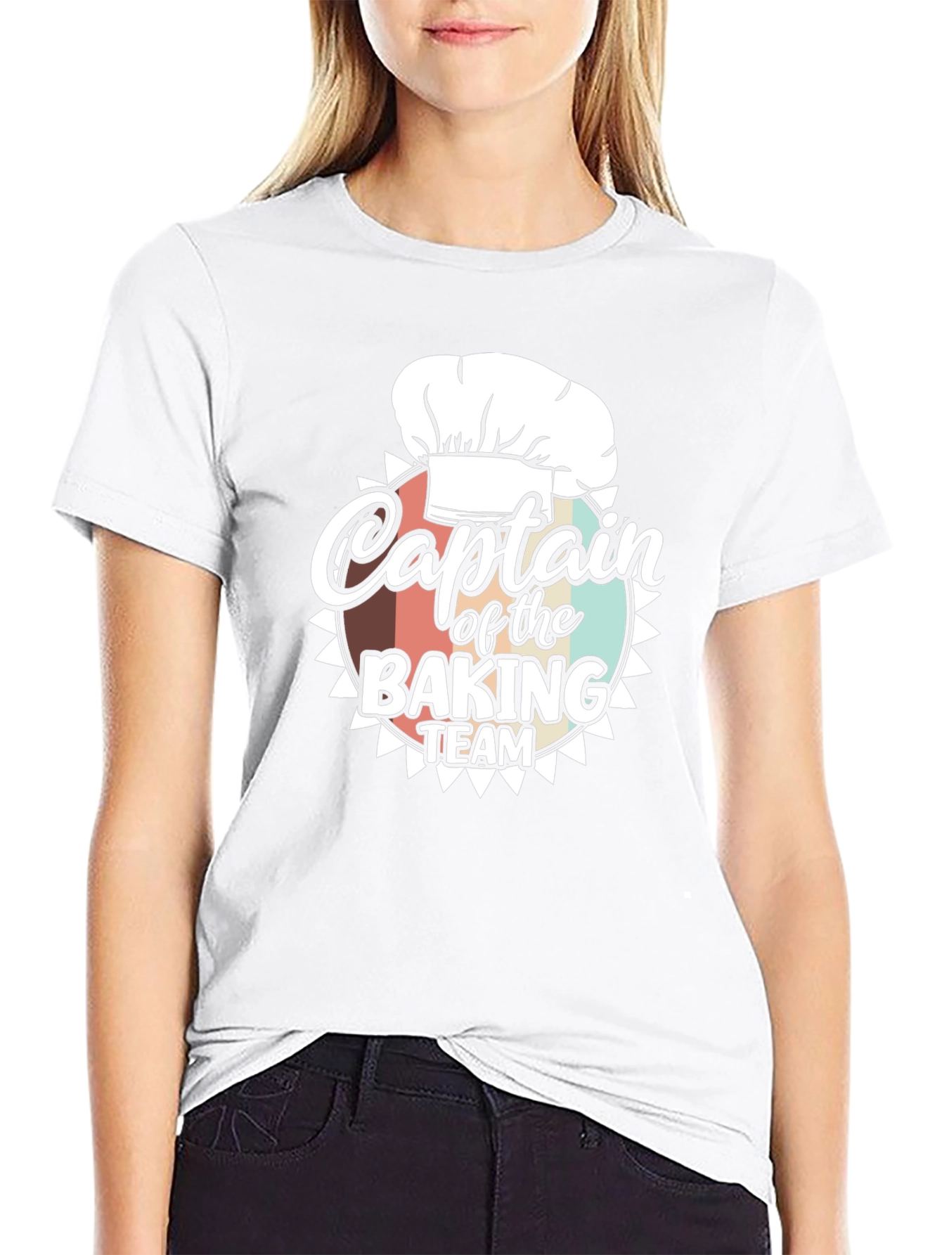 Captain of the Baking Team Graphic T-Shirt