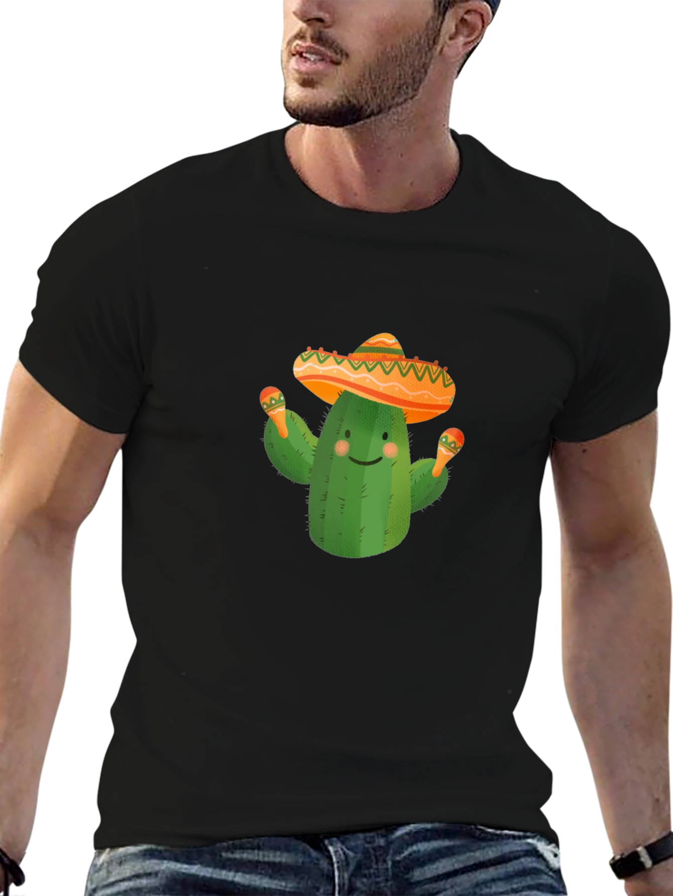Cactus Sombrero Graphic Tee