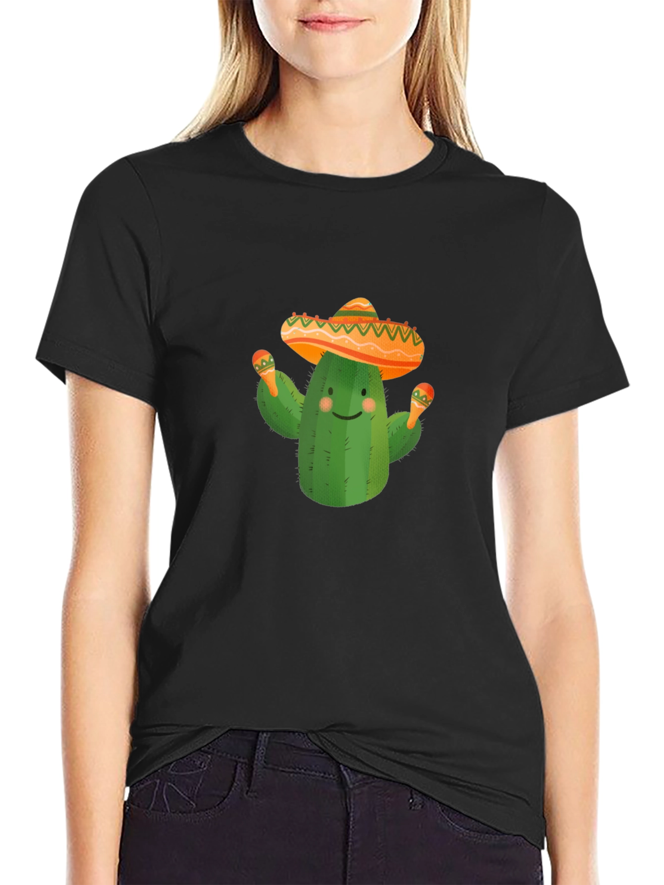 Cactus Sombrero Graphic Tee