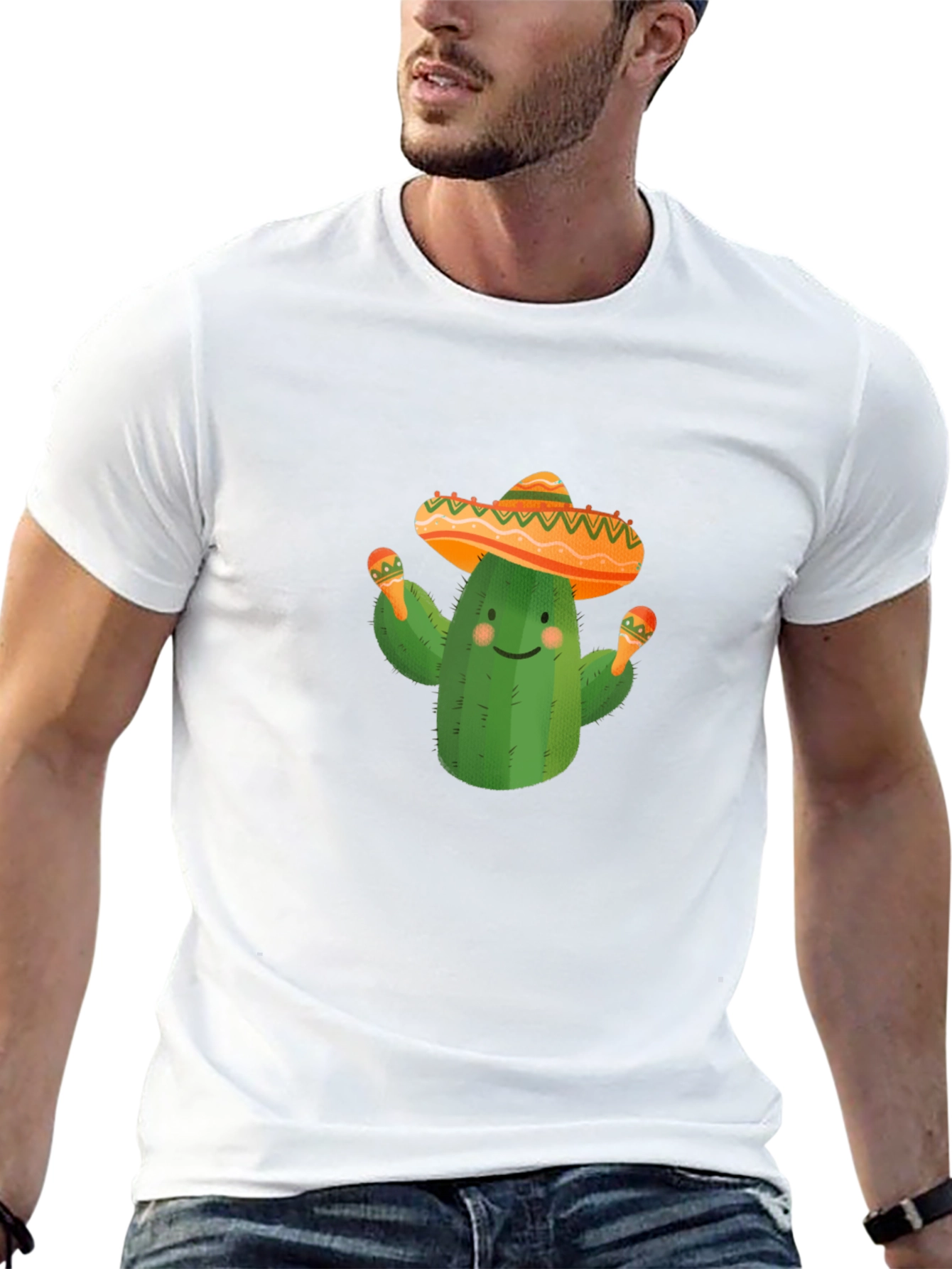 Cactus Sombrero Graphic Tee