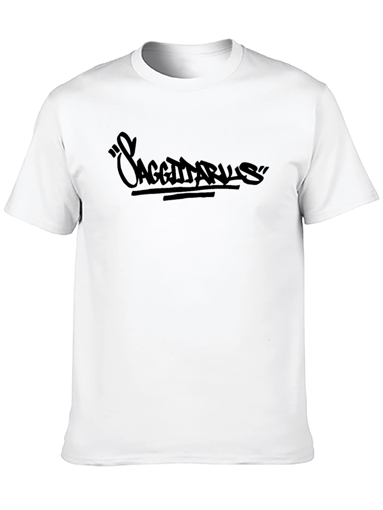 Sagittarius Zodiac T-Shirt - Black Graphic Tee