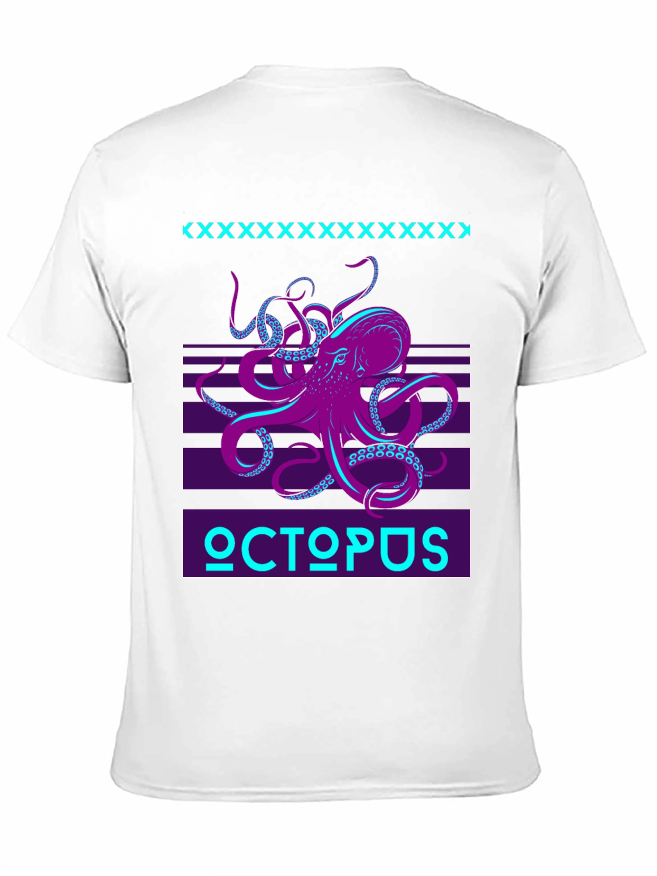 Retro Octopus Graphic T-Shirt - Bold Kraken Design