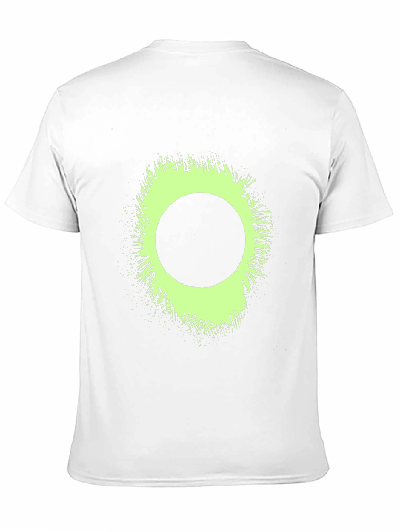 Eclipse Tee: Graphic Print Black T-Shirt
