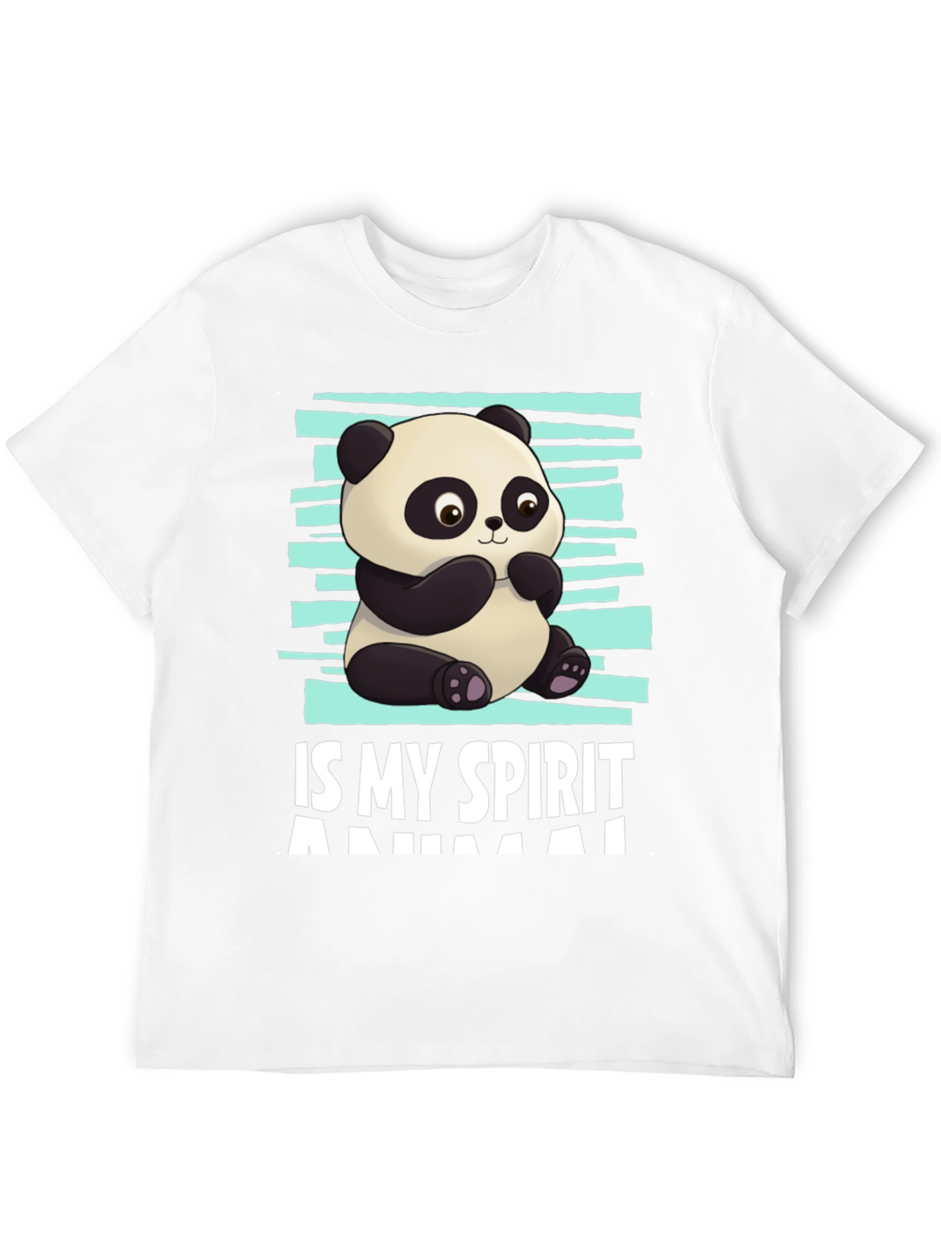 Panda Spirit Animal Graphic T-Shirt