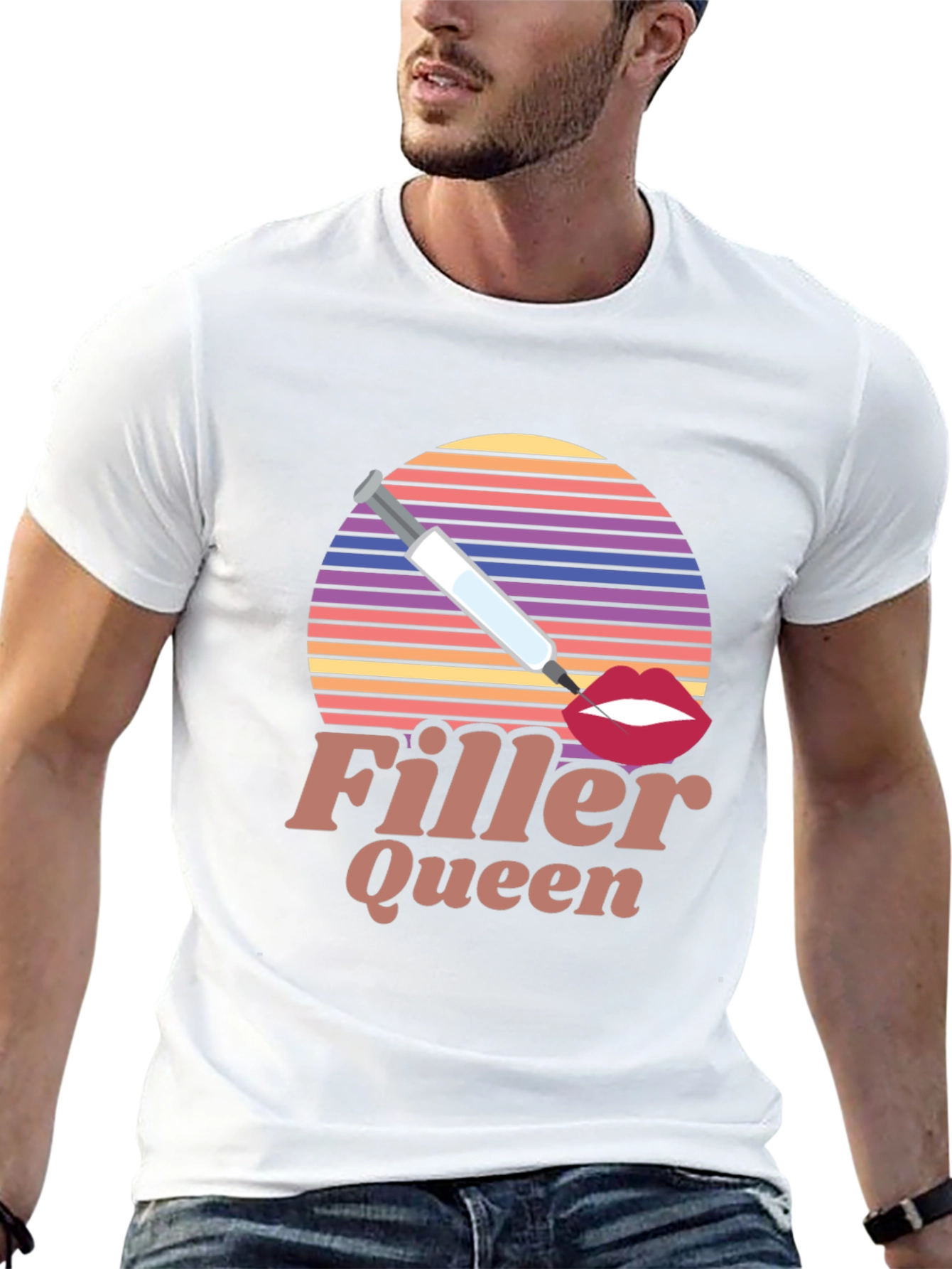 Filler Queen Graphic T-Shirt - Aesthetic Injector Tee