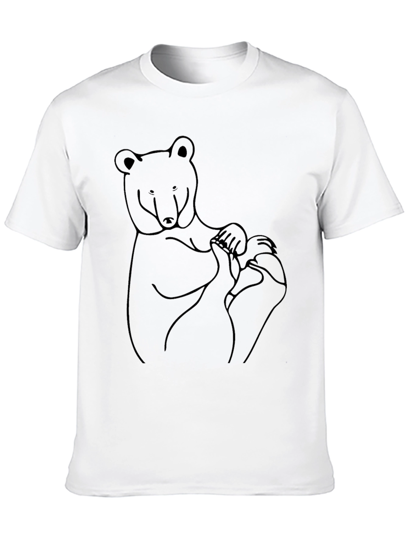 Bear Graphic Tee - Relaxed Fit